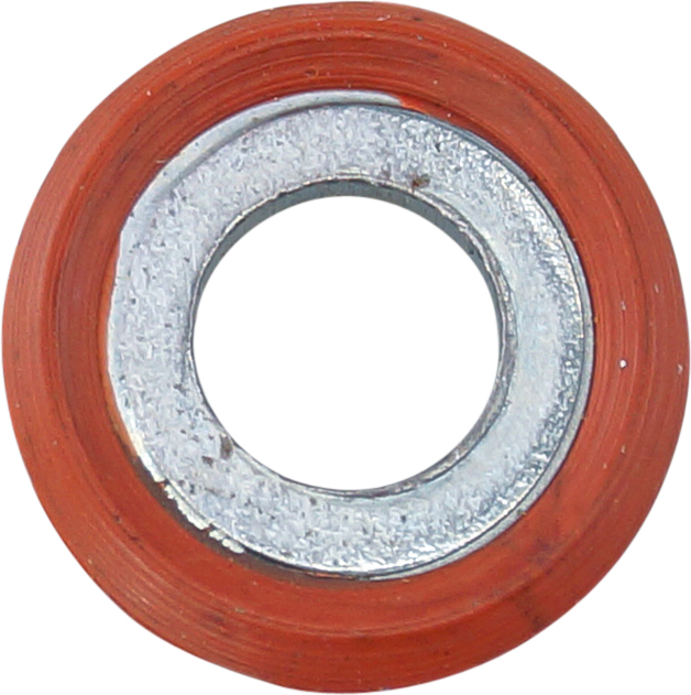 WASHER, COMPRESSOR, PAD, 15.87MM ID (PACK OF 10), RUBBER OUTER, ALUM INNER