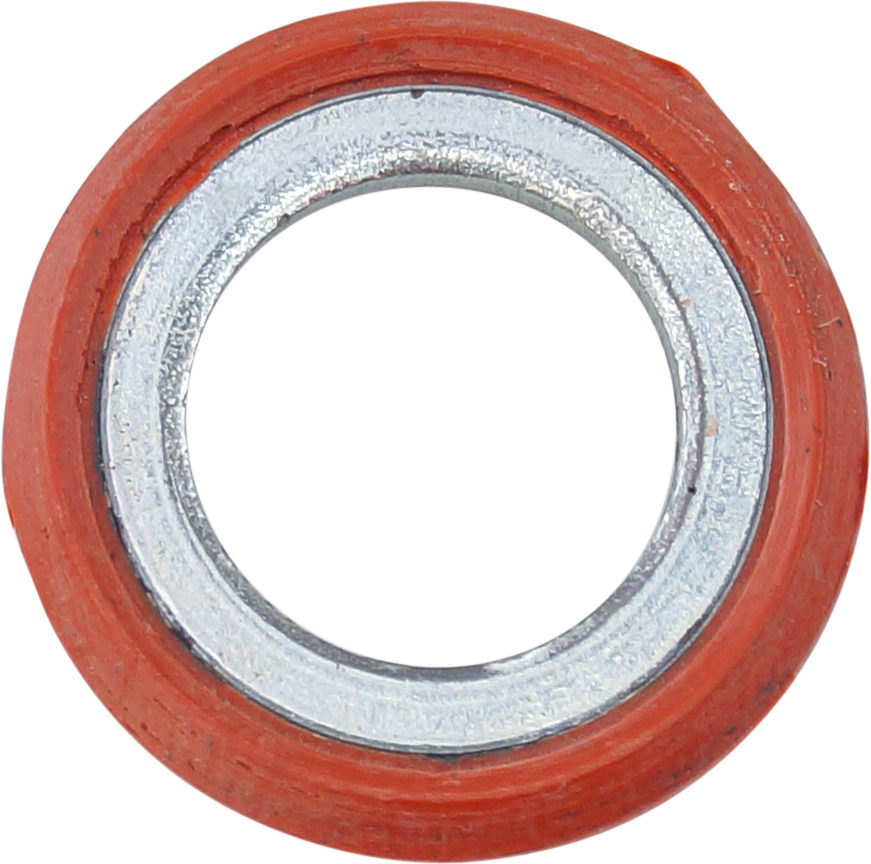 WASHER, COMPRESSOR, PAD, 12.7MM ID (PACK OF 10), RUBBER OUTER, ALUM INNER