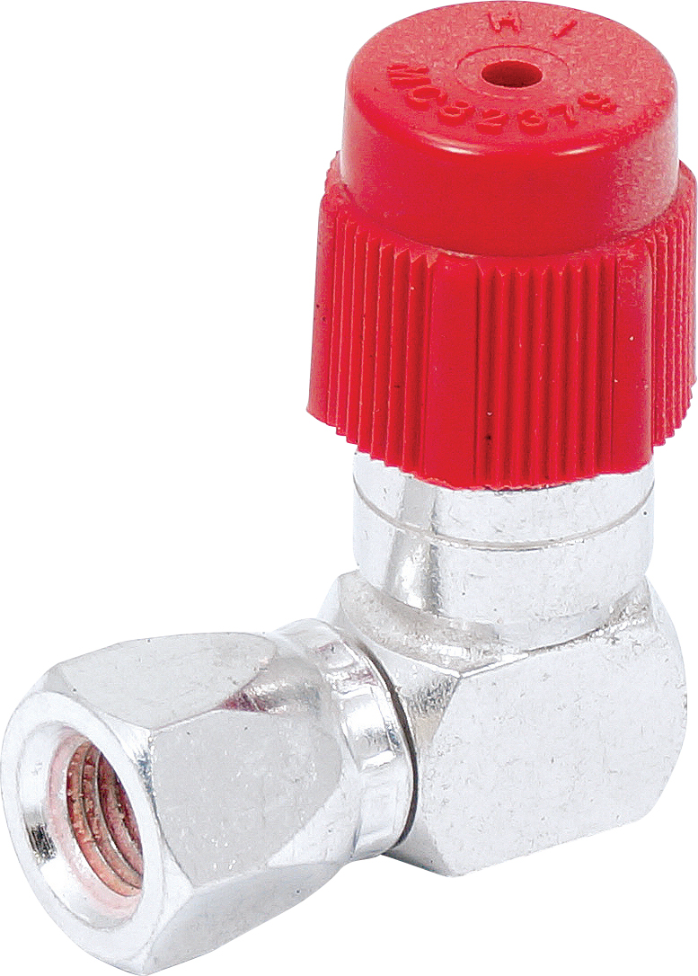 RETROFIT ADAPTOR, HIGH SIDE, R134A, 3/16 INCH FEM FLARE, 90 DEG (SINGLE)