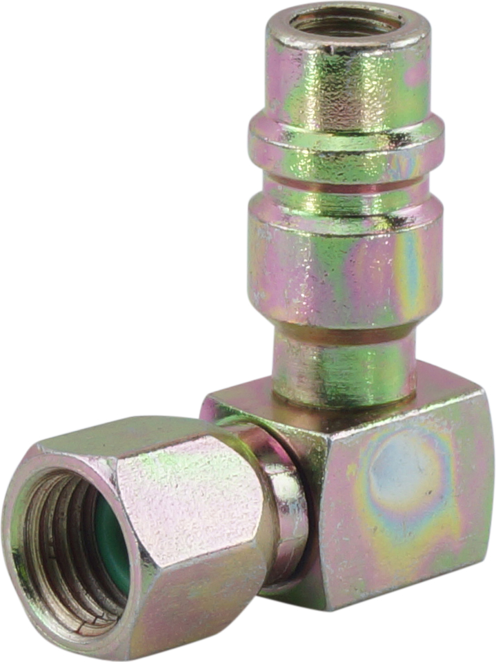 RETROFIT ADAPTOR, LOW SIDE, R134A, 1/4 INCH FEM FLARE, 90 DEG (PACK)
