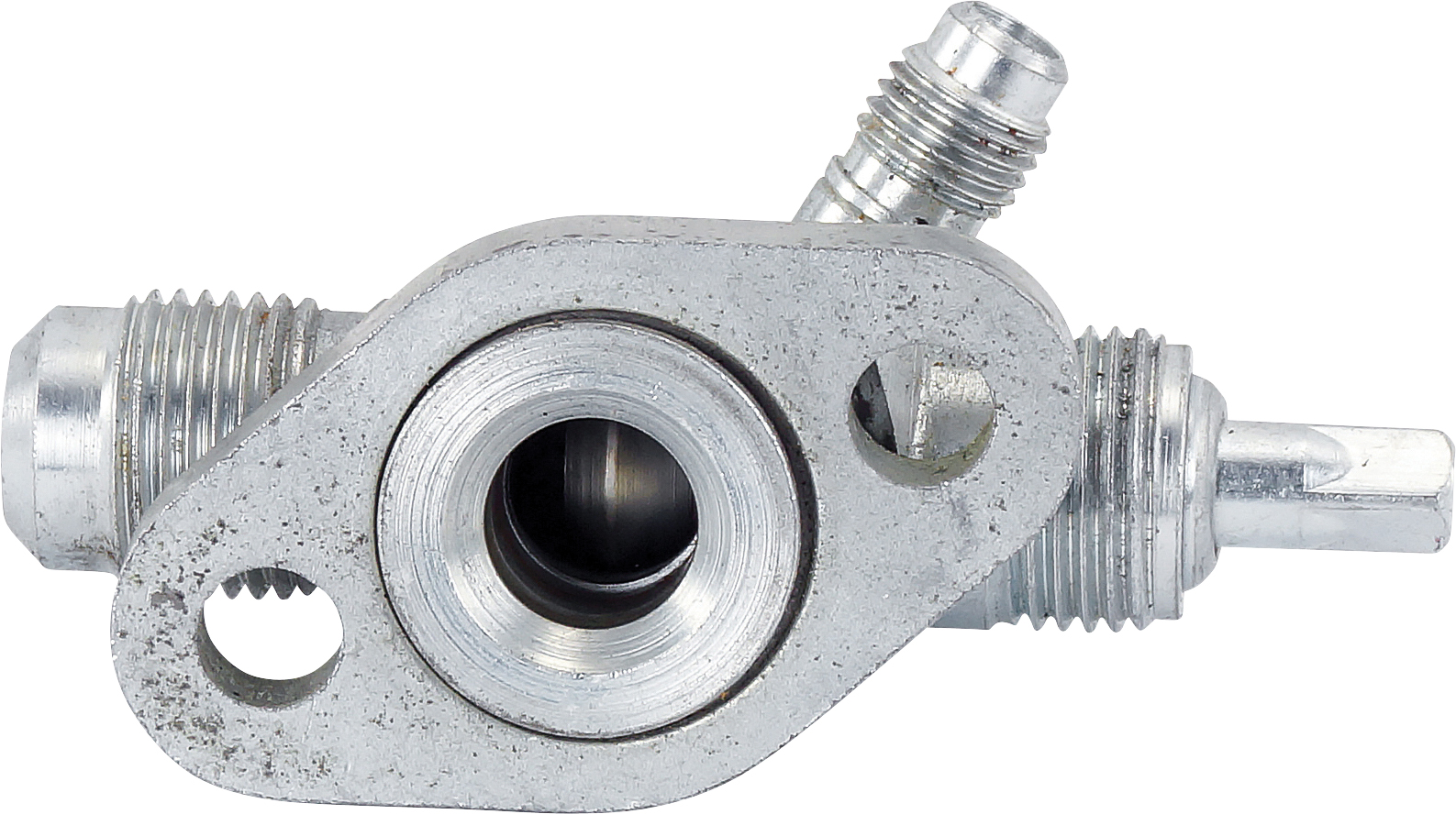FITTING, COMPRESSOR, FLANGE-MF #8, BACKSEAT, HORIZONTAL R12 1/4MF ACCESS