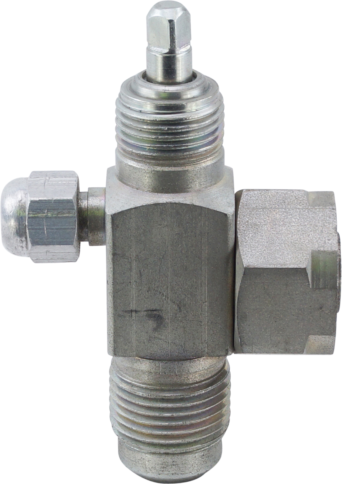 FITTING, COMPRESSOR, CONVERSION, TUBE-O-MF #8, BACKSEAT, VERTICAL R12 1/4MF ACCESS