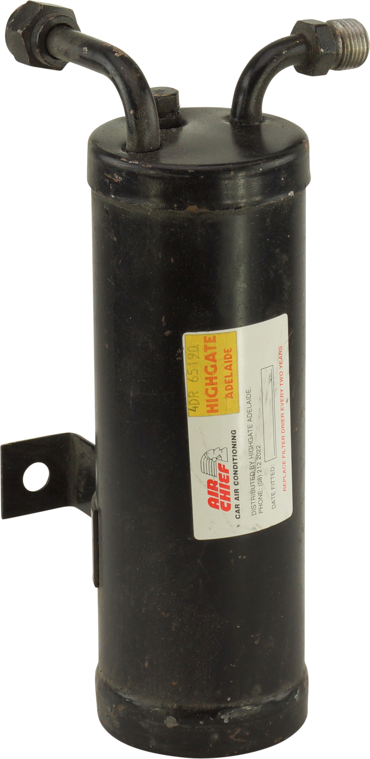 DRIER, FO-OR, 76X267 MM, INLINE, TOP MOUNT, 7/16 INCH FLARE MALE SWITCH PORT