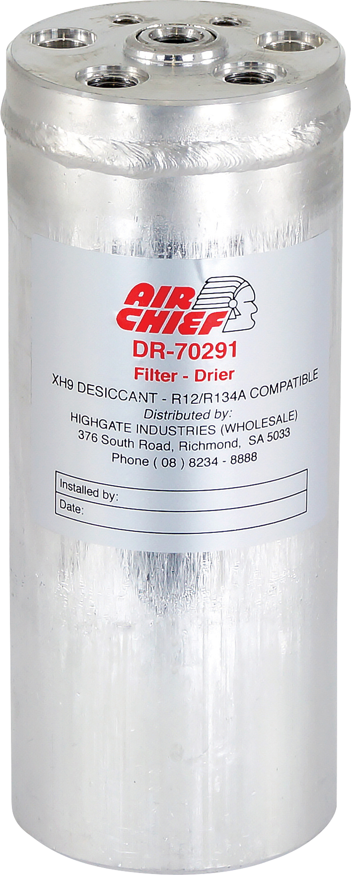 DRIER, PAD, 150X60, FORD FESTIVA WB, WD, WF 4/94-12/00, EUNOS, MUSSO