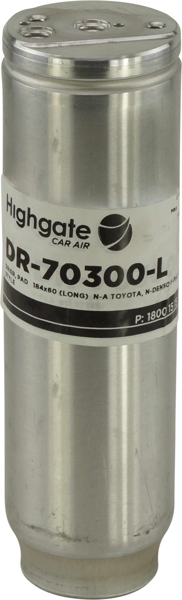 DRIER, V-PAD R12 LONG, 184X60, TOYOTA, DENSO