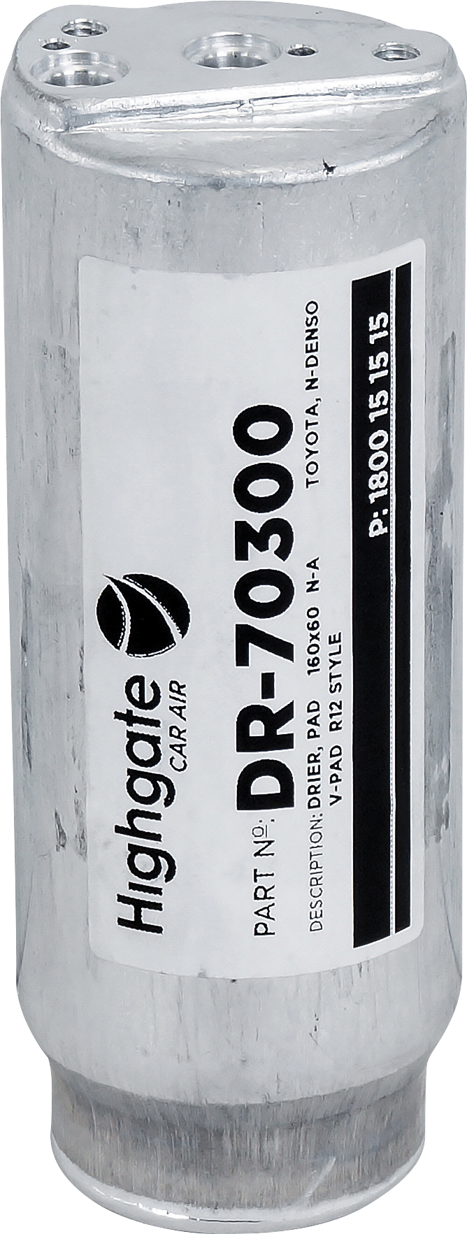 DRIER, N-DENSO V-PAD R12 STYLE, 160X60, TOYOTA