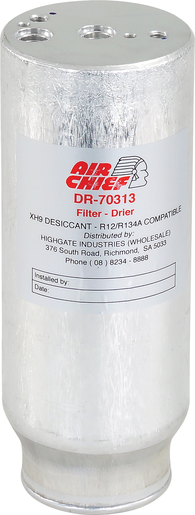 DRIER, PAD, 165X60, HONDA CIVIC, INTEGRA 1992-93