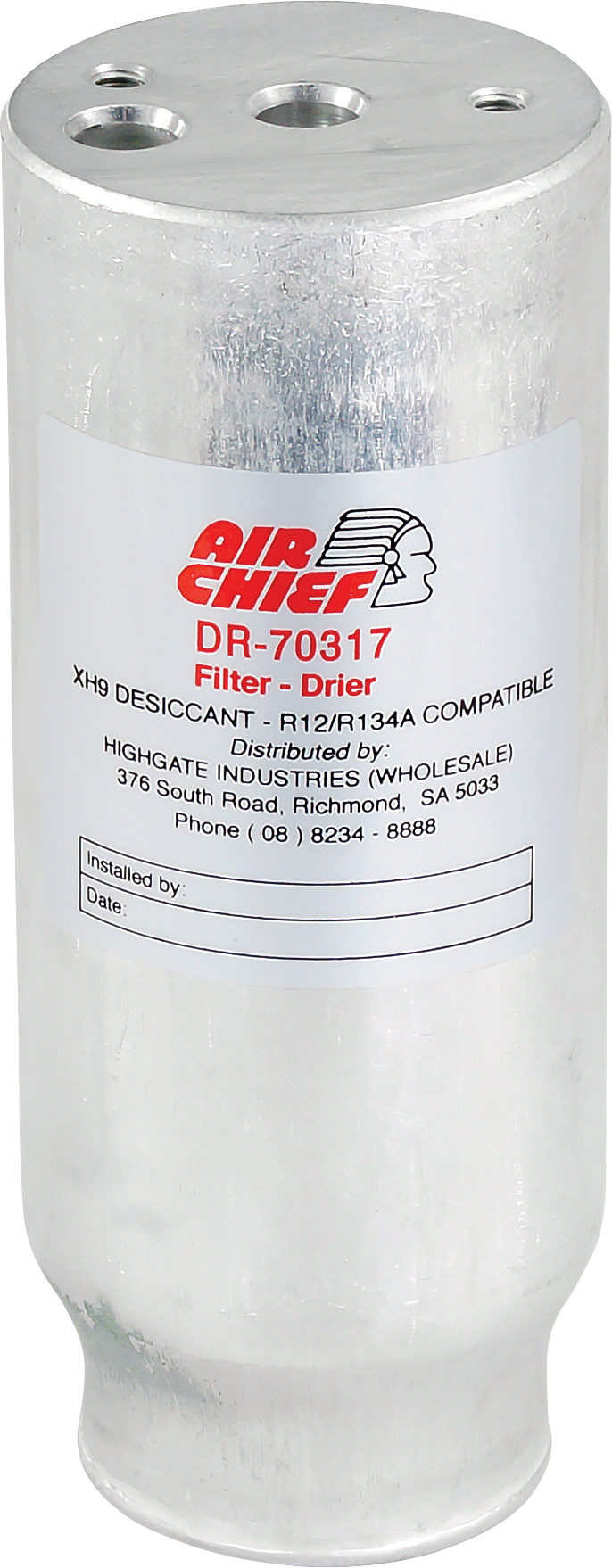 DRIER, PAD, 160X60, CIVIC 94-5, CRX, INTEGRA 93-99