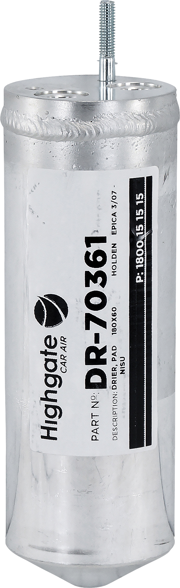 DRIER, PAD, 180X60, HOLDEN EPICA 3/07-
