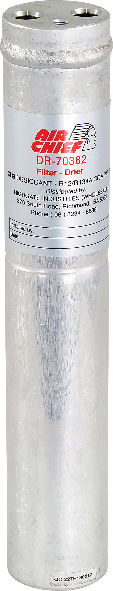 DRIER, PAD 40MM DIAMETER, 230X40, SUBARU LIBERTY, IMPREZA OUTLANDER 1/07-