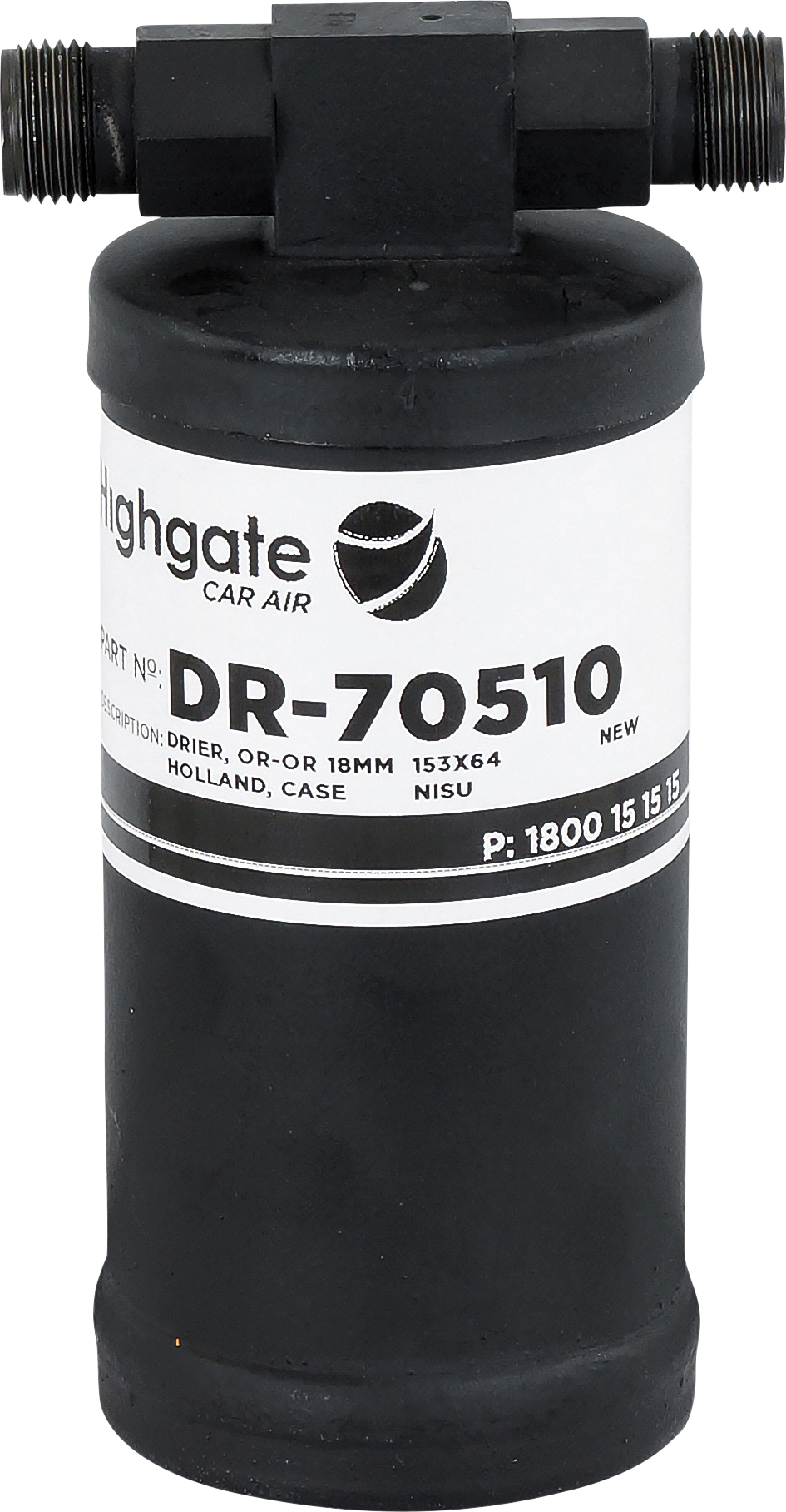 DRIER, OR-OR, 153X64, 18MM, 2.5 INCHX 6 INCH NEW HOLLAND, CASE, CASE