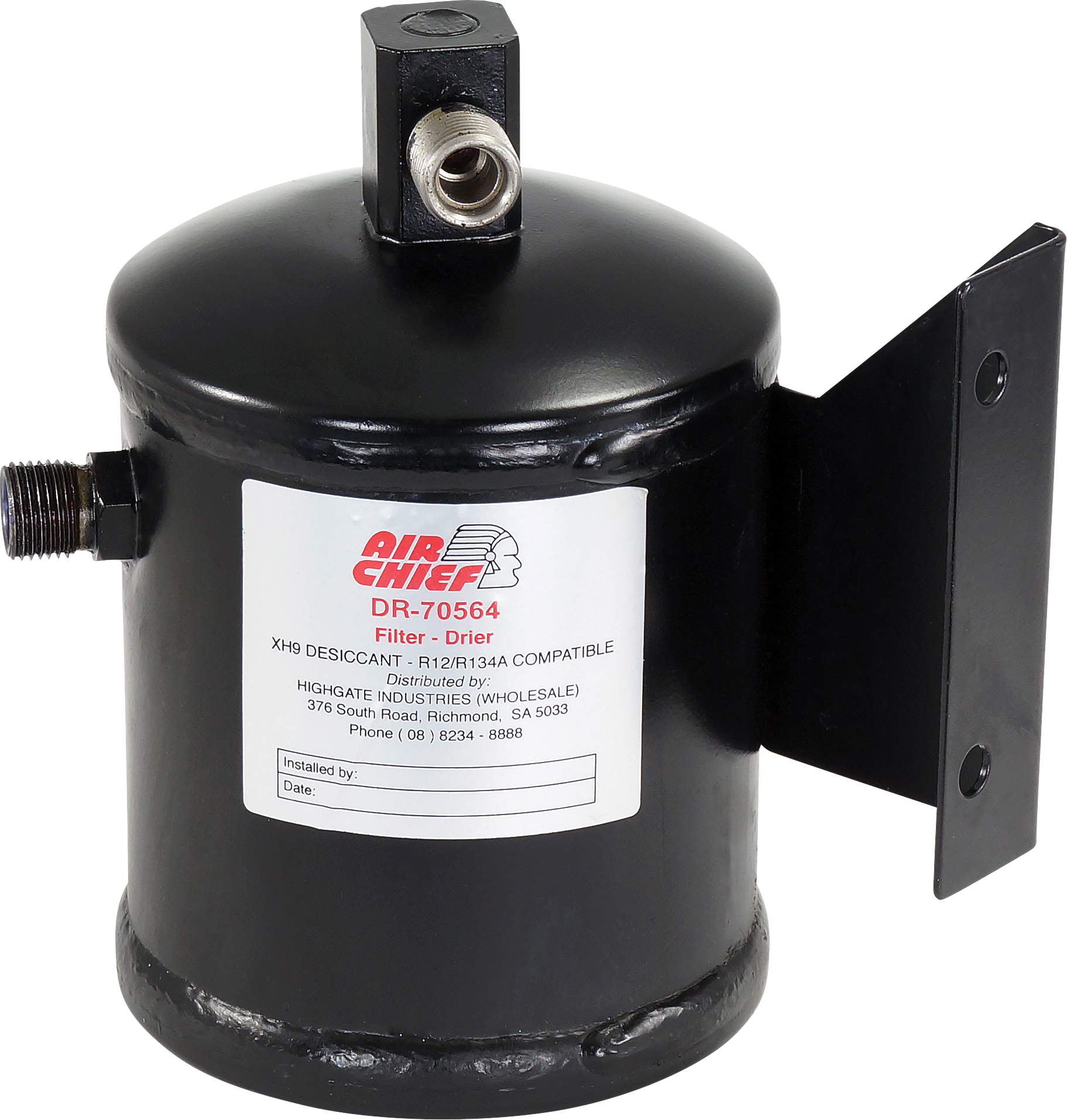 DRIER, OR-OR, 1-SP FEM, 184X100, FORD TRACTOR, NEW HOLLAND