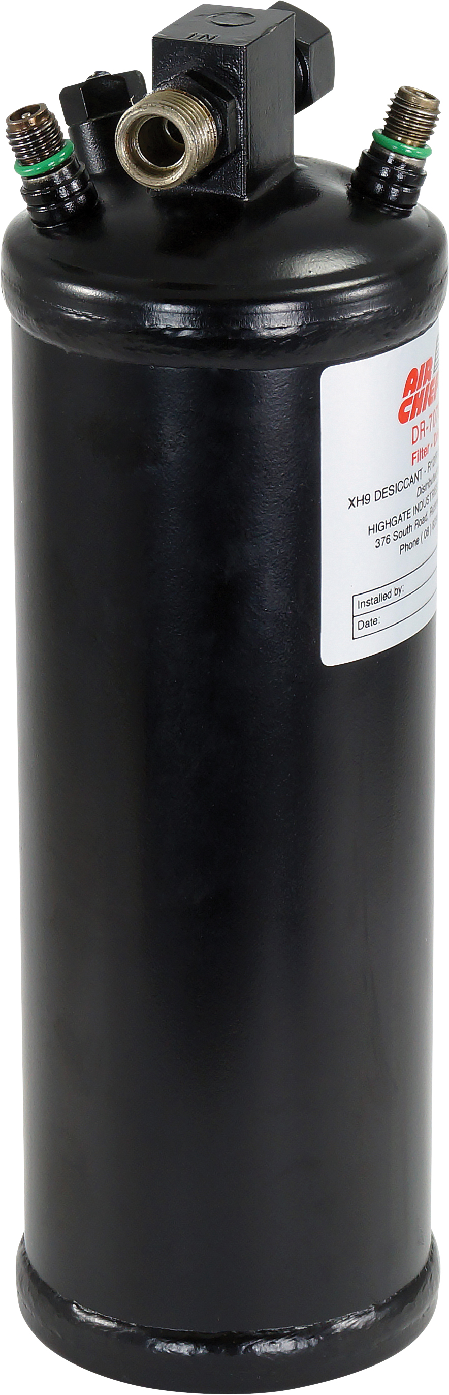 DRIER, OR-FOR 2-DV M-I R134A, 10MM CHARGE PORTS, 225X76, FREIGHTLINER