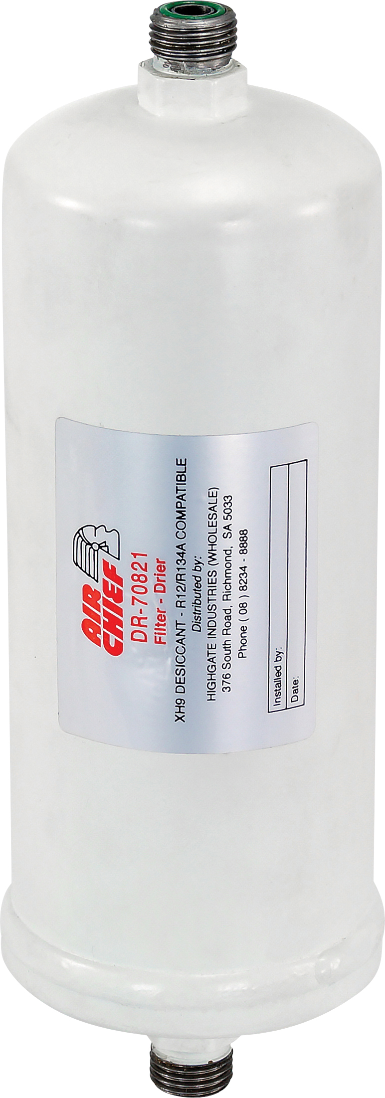 DRIER, OR-OR 12.2MM, 225X76, THERMOKING, INLINE DRIER, ROTOLOCK