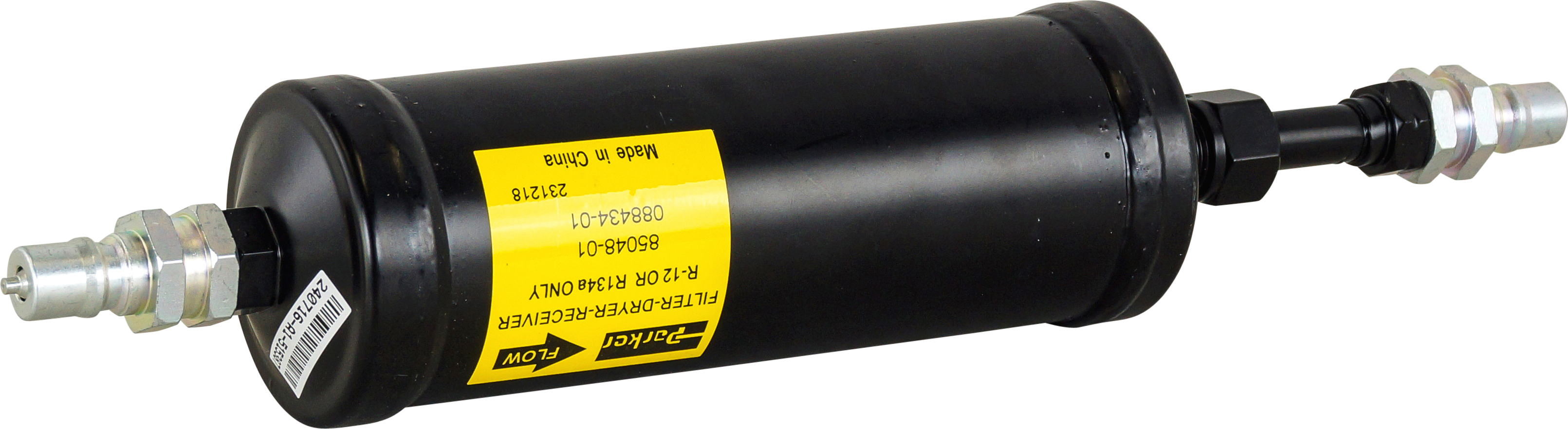 DRIER, QUICK CONNECT, 350X64, INLINE CATERPILLAR, INCLUDES ORIFICE, PARKER VERSION