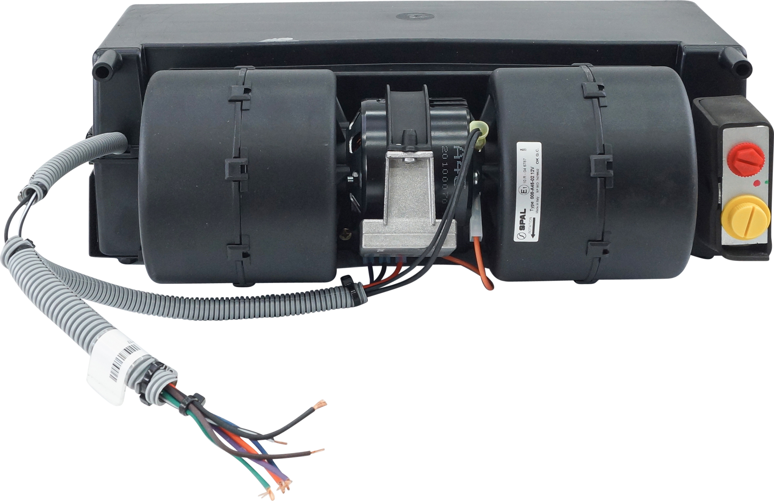 EVAPORATOR, UNIT, FLOOR, UNDER DASH RED DOT, R-2300-0P 12V, COOL & HEAT