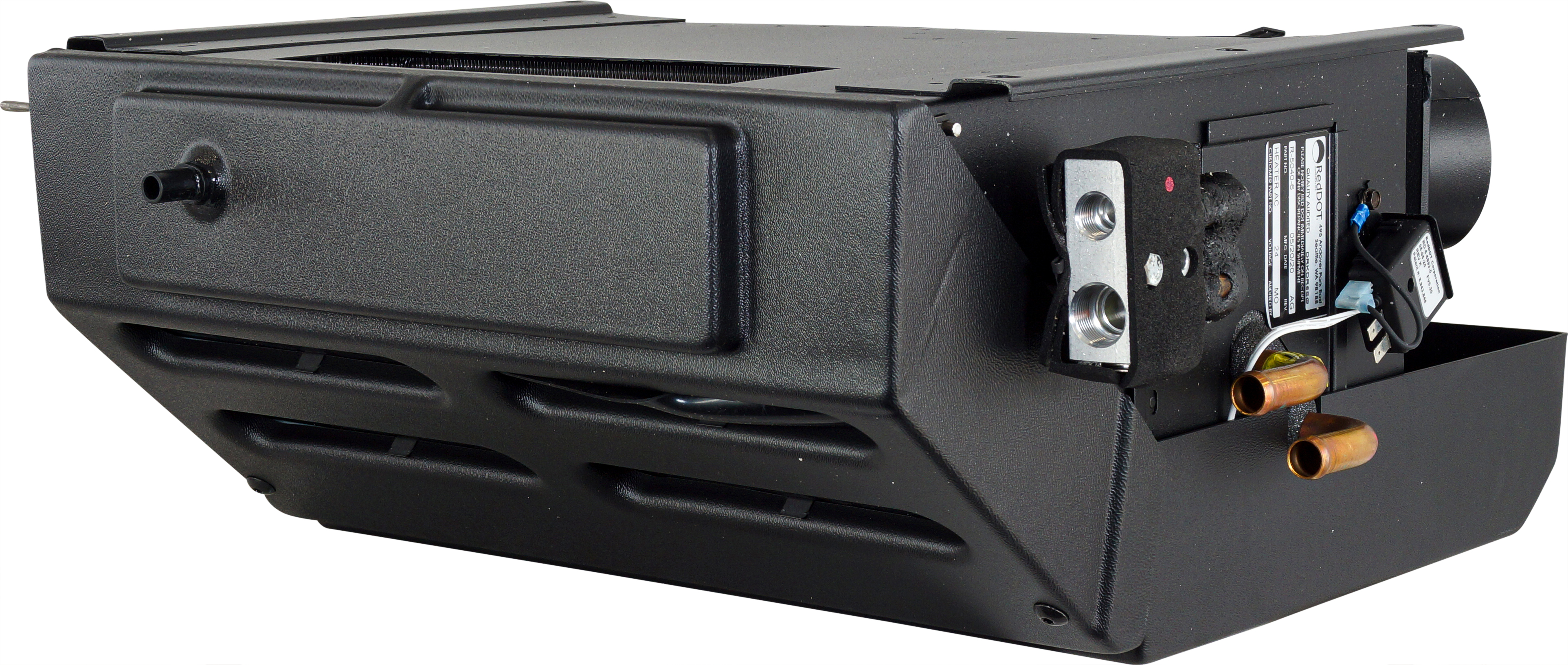 EVAPORATOR UNIT, WALL MOUNT, RED DOT, R5040-6, 24V, COOL & HEAT, BLACK