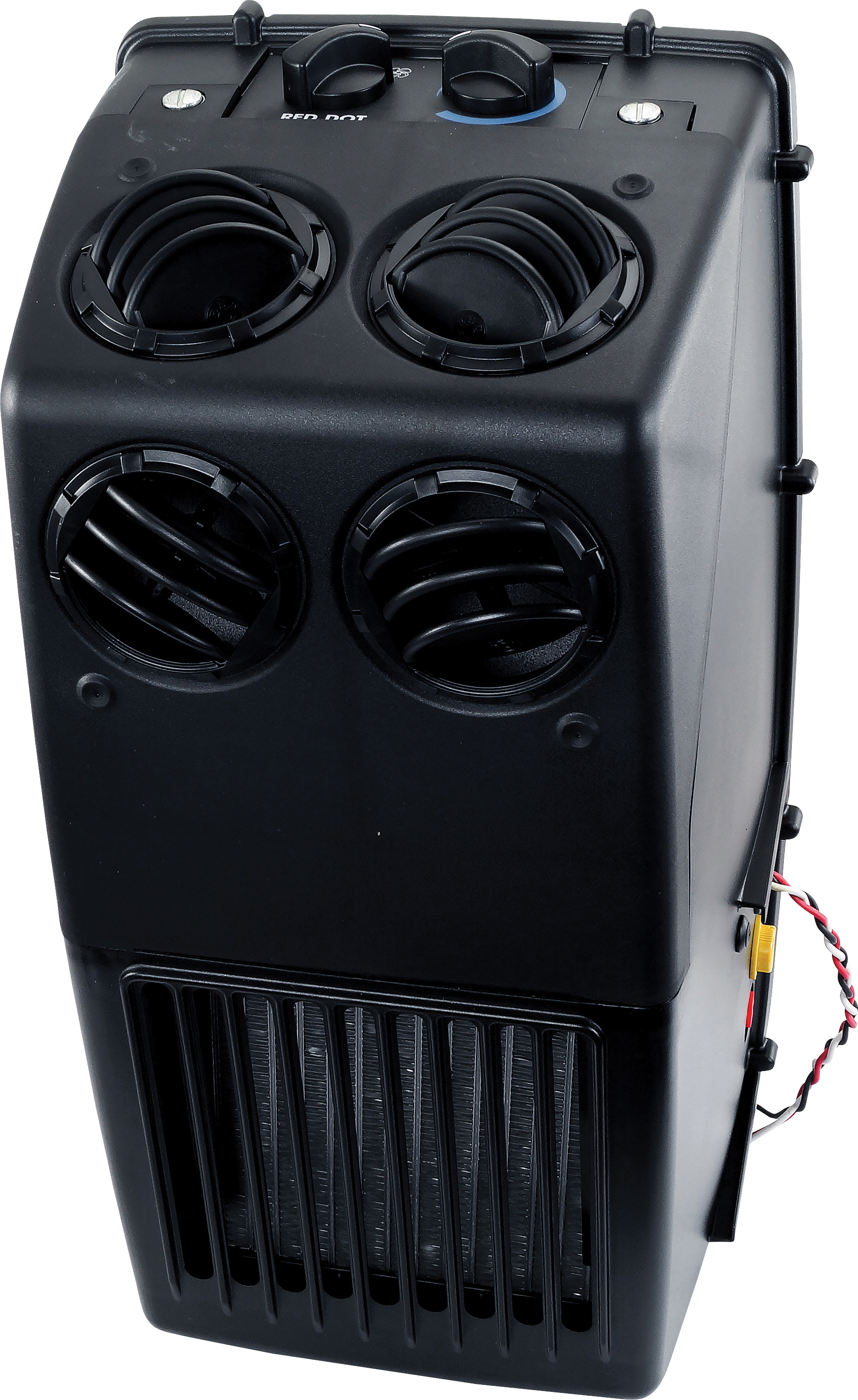 EVAPORATOR UNIT, WALL MOUNT, RED DOT, R6840, 24V, COOLING ONLY, BLACK