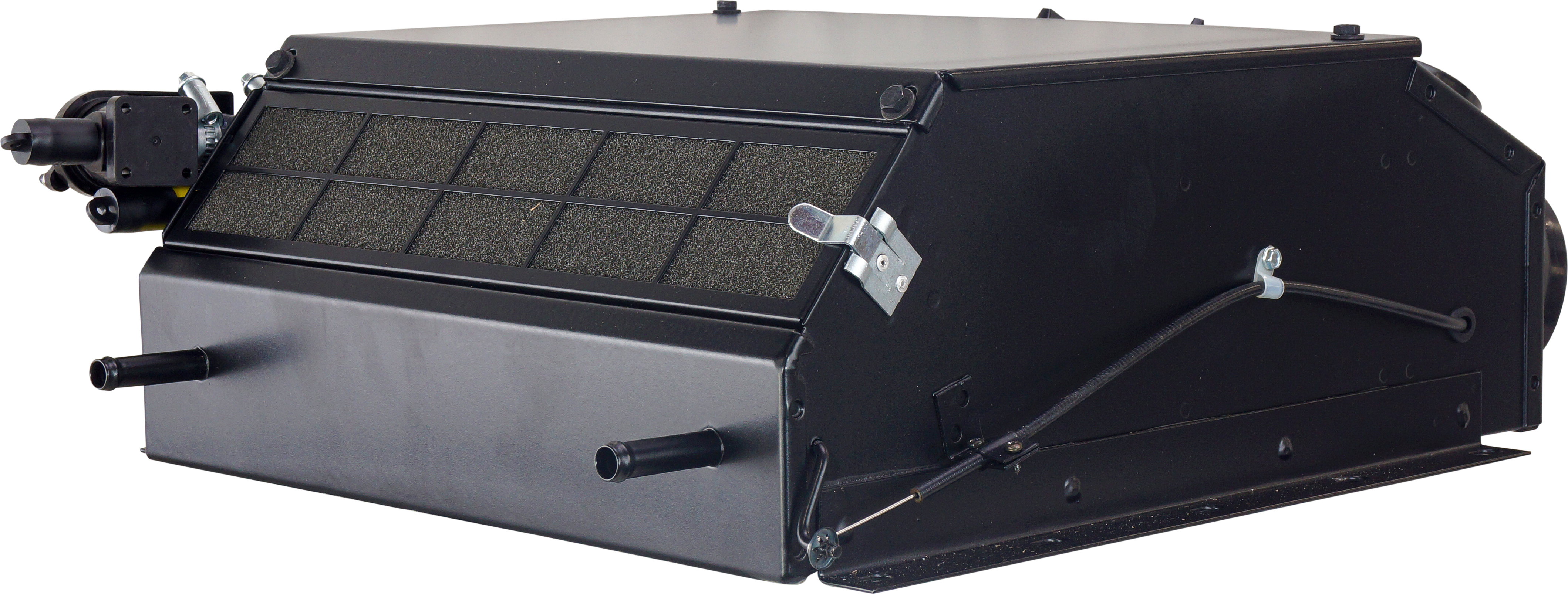 EVAPORATOR UNIT, WALL MOUNT, BERGSTROM KC-550, 12V COOL & HEAT, METAL, BLACK