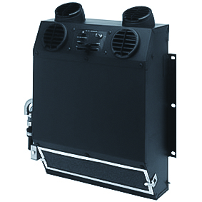 EVAPORATOR UNIT, WALL MOUNT, RED DOT, R8545, 12V, COOL & HEAT, METAL, BLACK