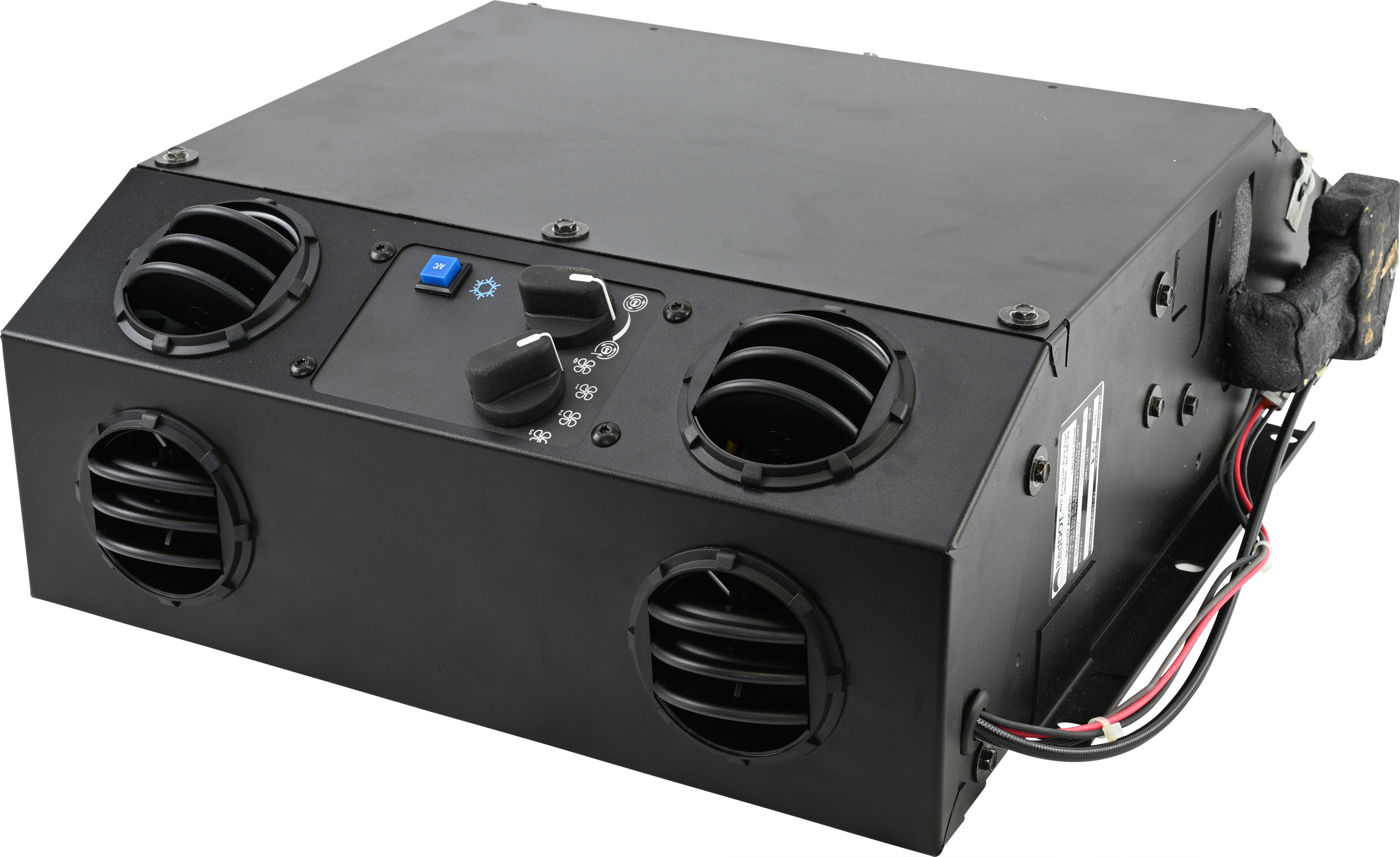 EVAPORATOR UNIT, WALL MOUNT, RED DOT, R8545, 24V, COOLING ONLY, METAL, BLACK