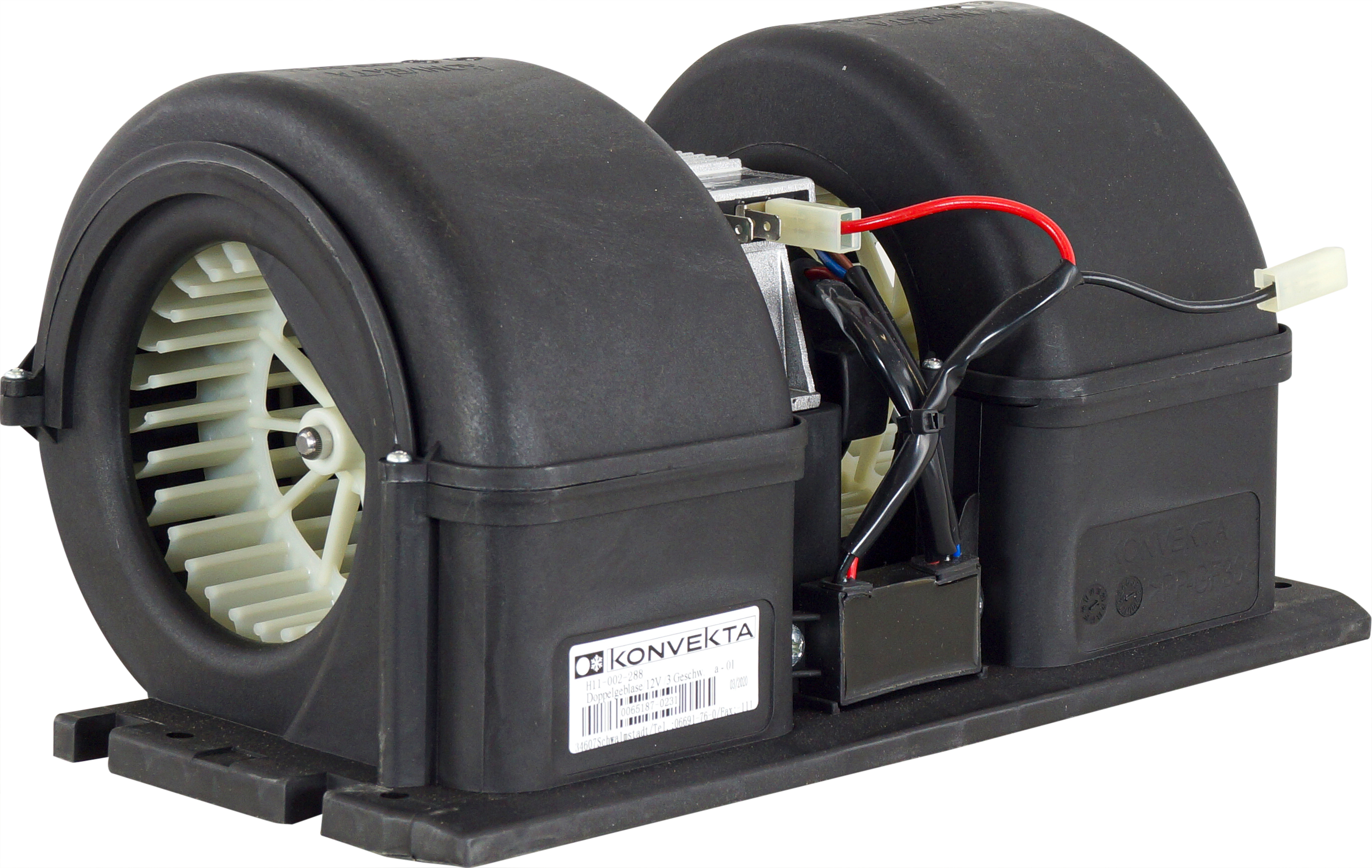 BLOWER MOTOR ORIGINAL OEM KONVEKTA, 12V