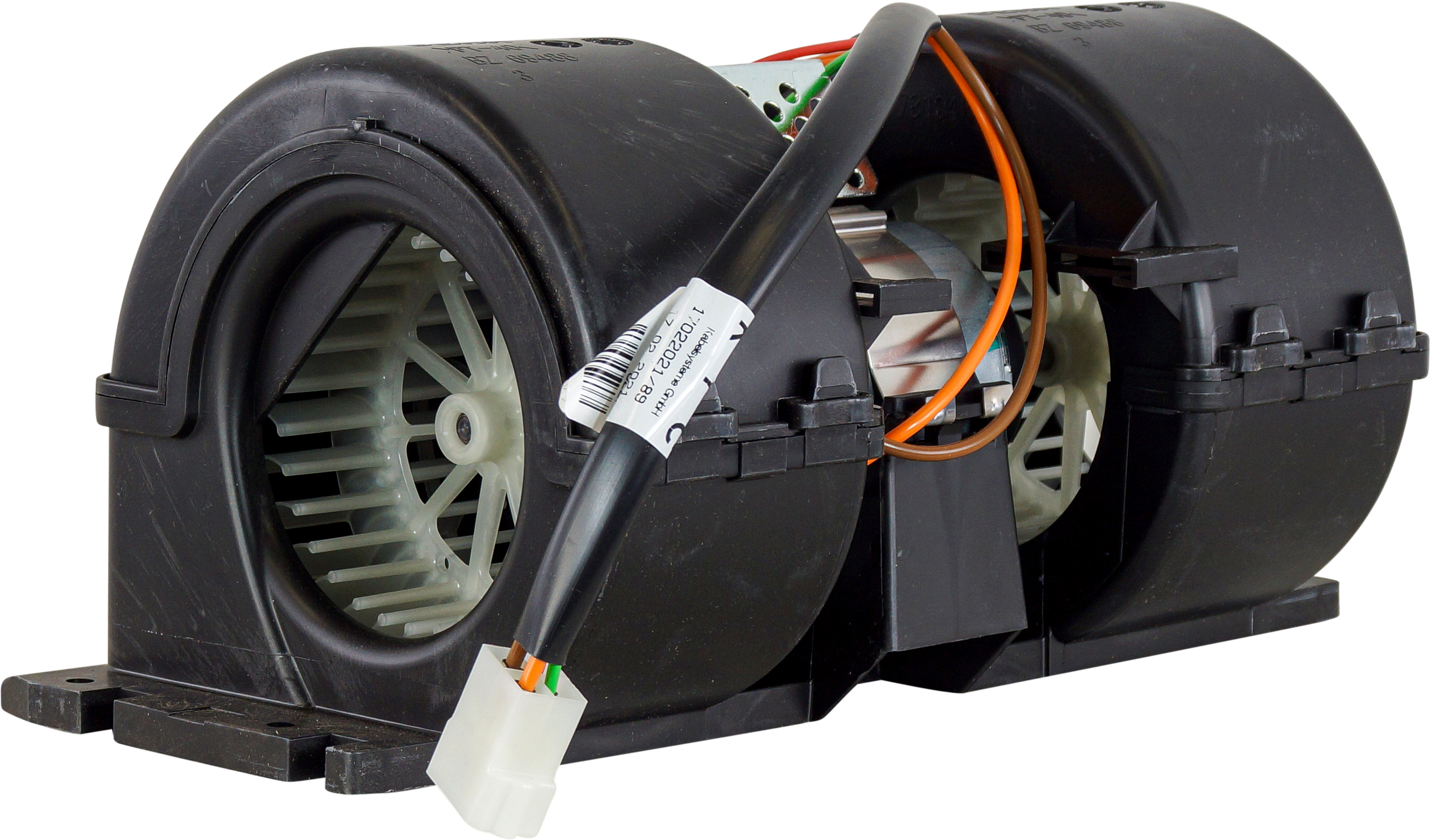 BLOWER MOTOR ORIGINAL OEM MAHLE, 12V, 330X184X152MM