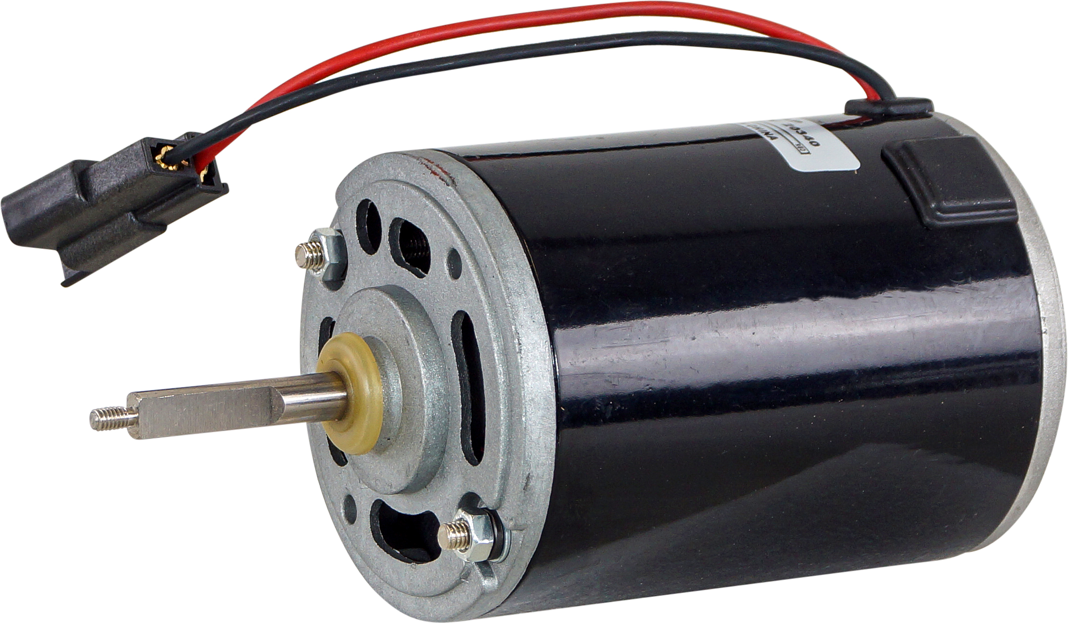BLOWER MOTOR SINGLE SPEED & SHAFT 12V