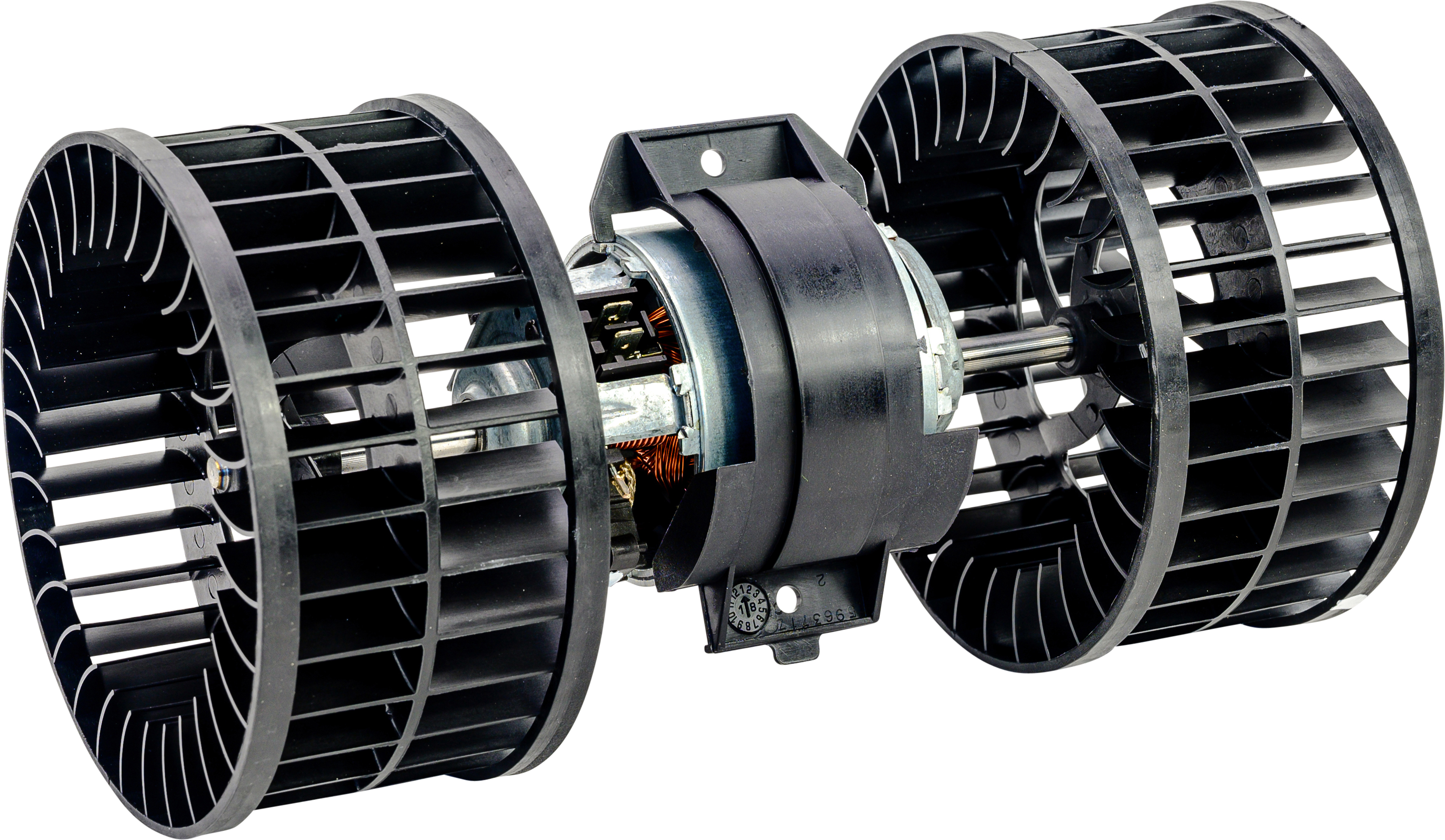 EVAPORATOR BLOWER ASSEMBLY, DUAL, VALEO, 24V, IVECO EUROTECH