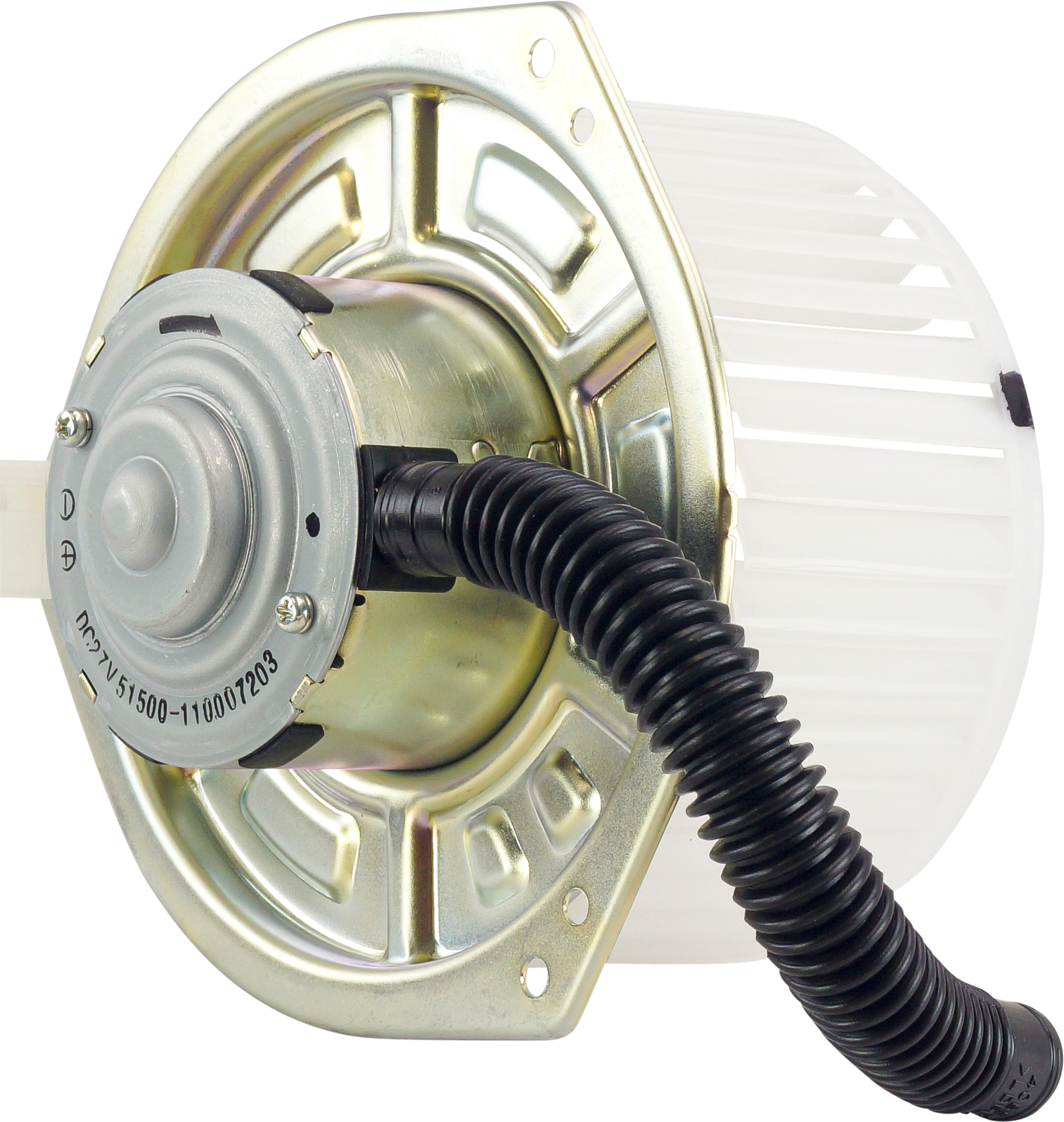 EVAPORATOR BLOWER ASSEMBLY, SINGLE, 24V, CCW, CATERPILLAR E, F SERIES EXCAVATORS 312E-349E, 312F-390