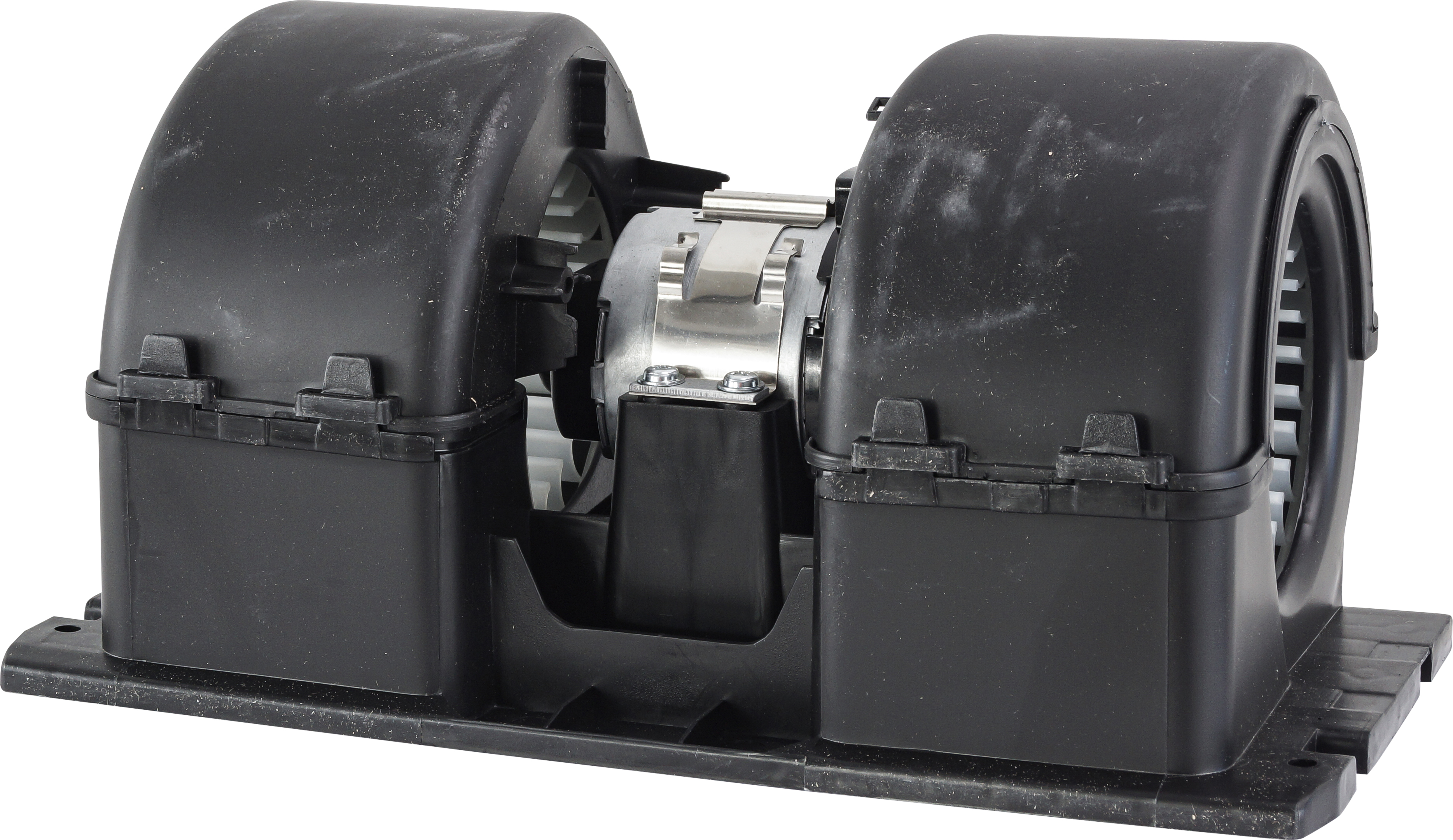 EVAPORATOR BLOWER ASSM, VOLVO TRUCK, FH12I. FM12, FM9, 1993-2005, 24V DUAL, W/O RESISTOR