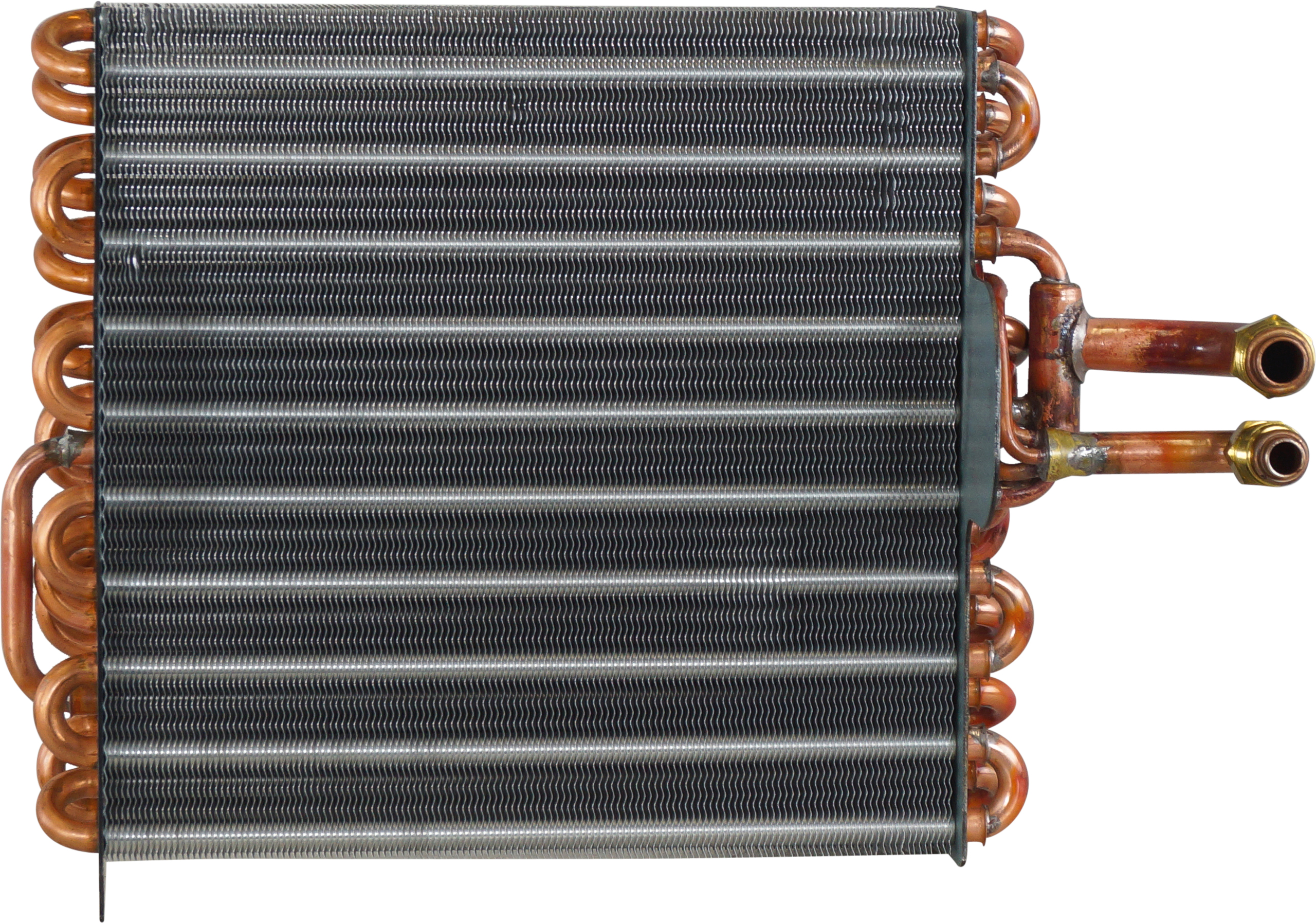 EVAPORATOR, COIL, MACK VISION, GRANITE SERIES, 2003-2007, 254 X 254 X 67MM, #8-#8 MOR