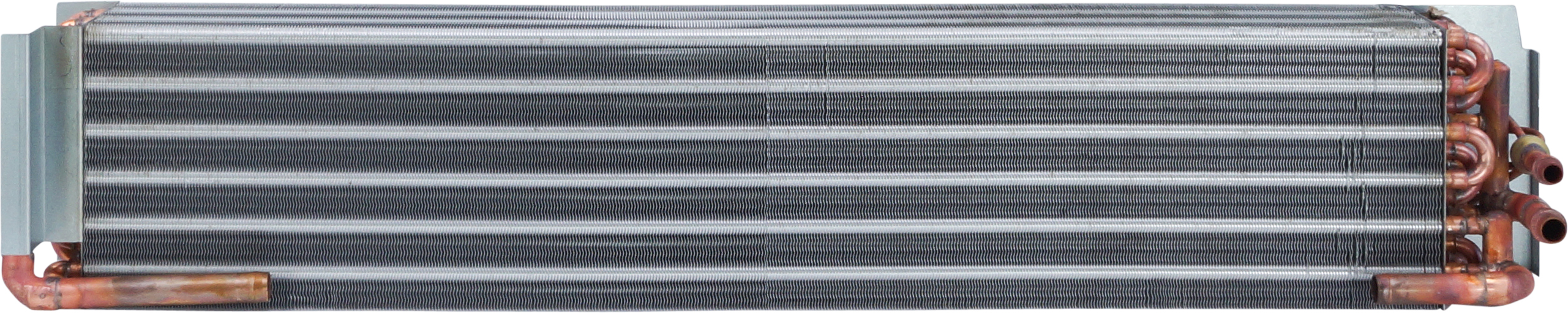 EVAPORATOR, COIL, JOHN DEERE 7200-7810, SERIAL NO 003823 & UP 730X153X96MM, WITH HEATER CORE