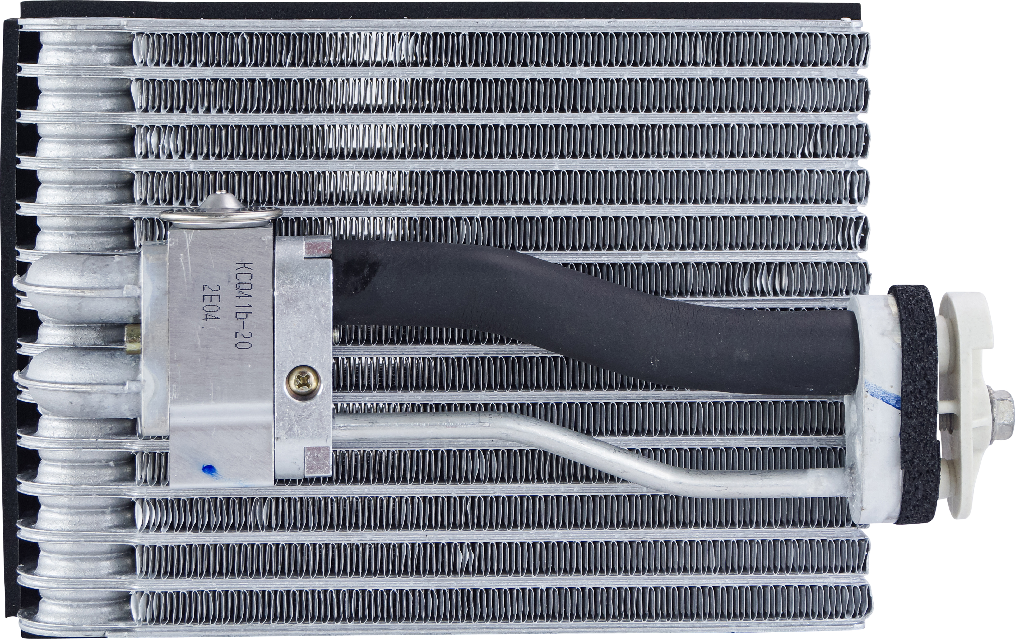 EVAPORATOR, COIL, KENWORTH K108, T909, K200, DELPHI, 175 X 250 X 75MM, INCL TX VALVE AND PIPES, OE D