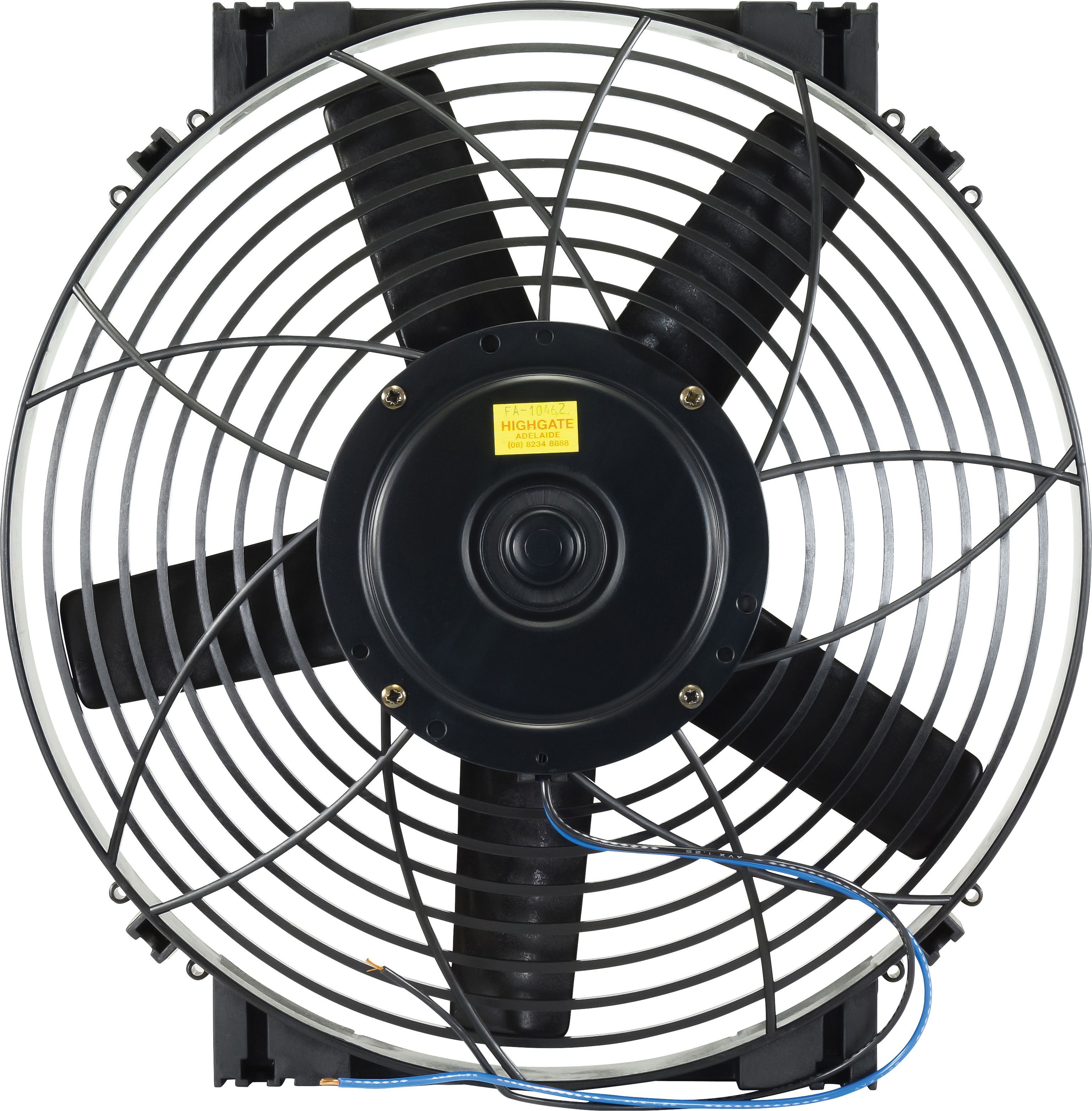 FAN, CONDENSER, DAVIES CRAIG DCSL14, 12V, 320MM (14 INCH), REVERSIBLE, STRAIGHT BLADE, 130W