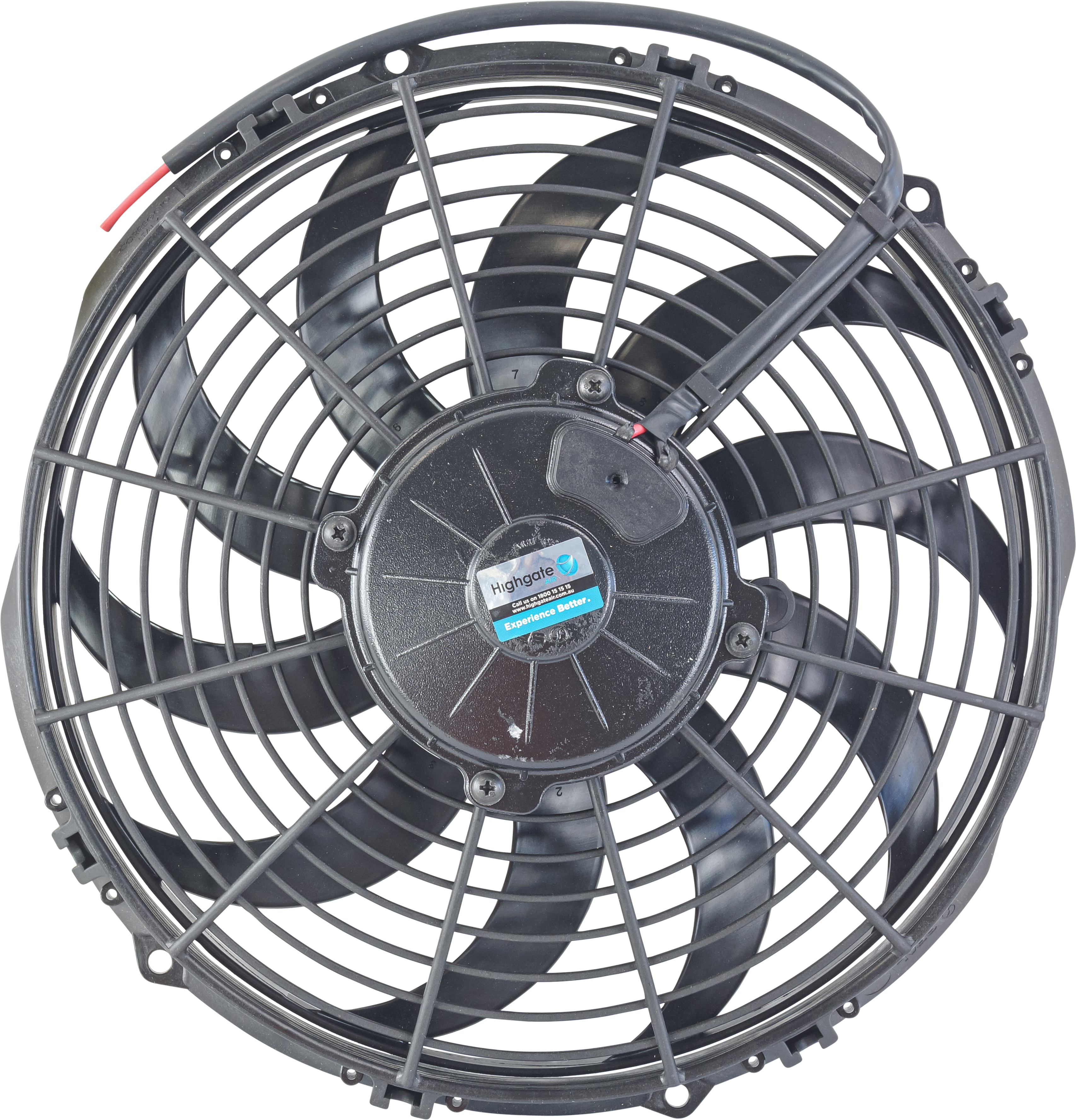 FAN, CONDENSER, SPAL, 12V, 280MM (11 INCH), PULLER, SKEW BLADE, LONG LIFE MOTOR