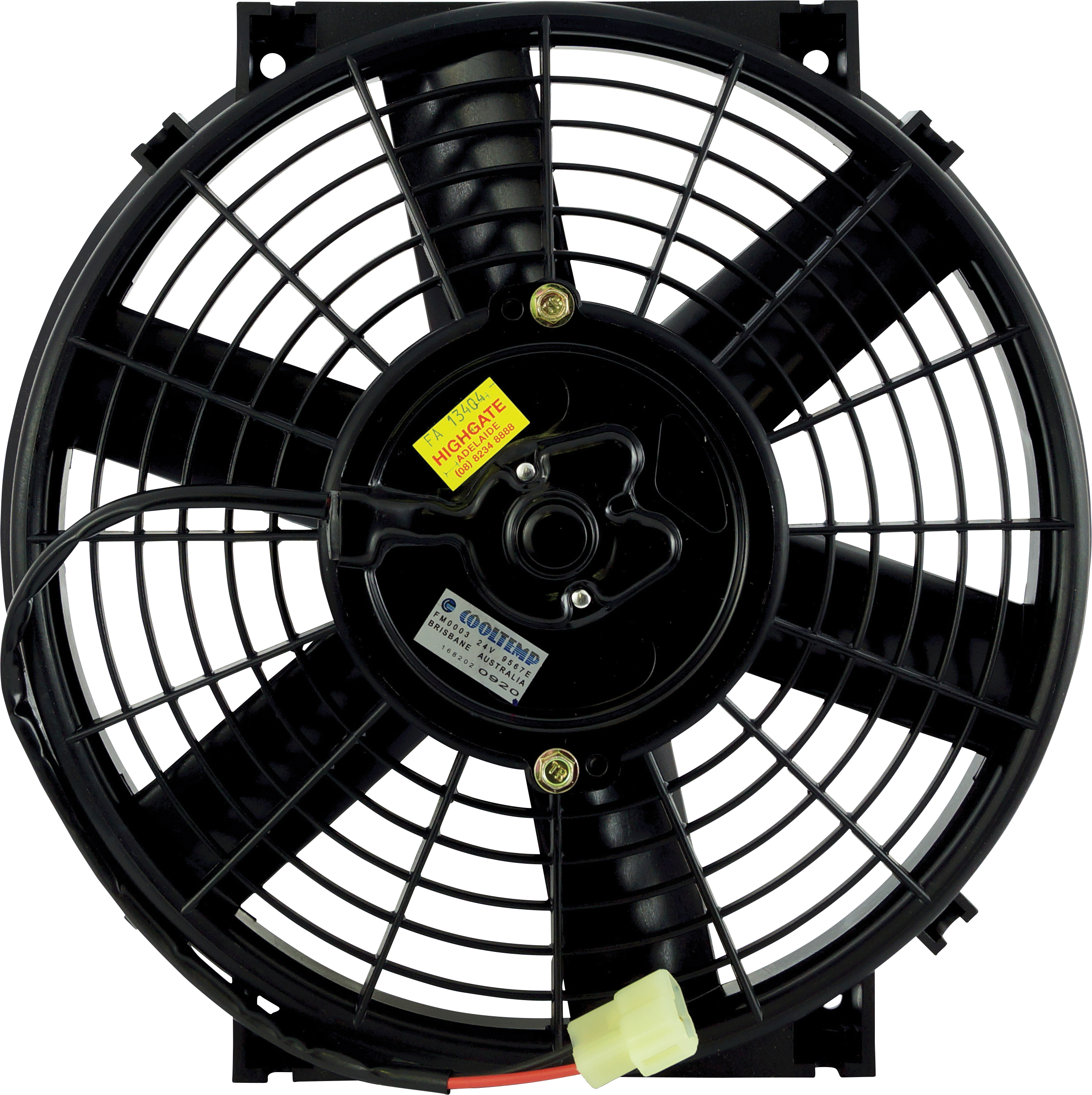 FAN, CONDENSER, COOLTEMP, 24V, 255MM (10 INCH), REVERSIBLE, STRAIGHT BLADE