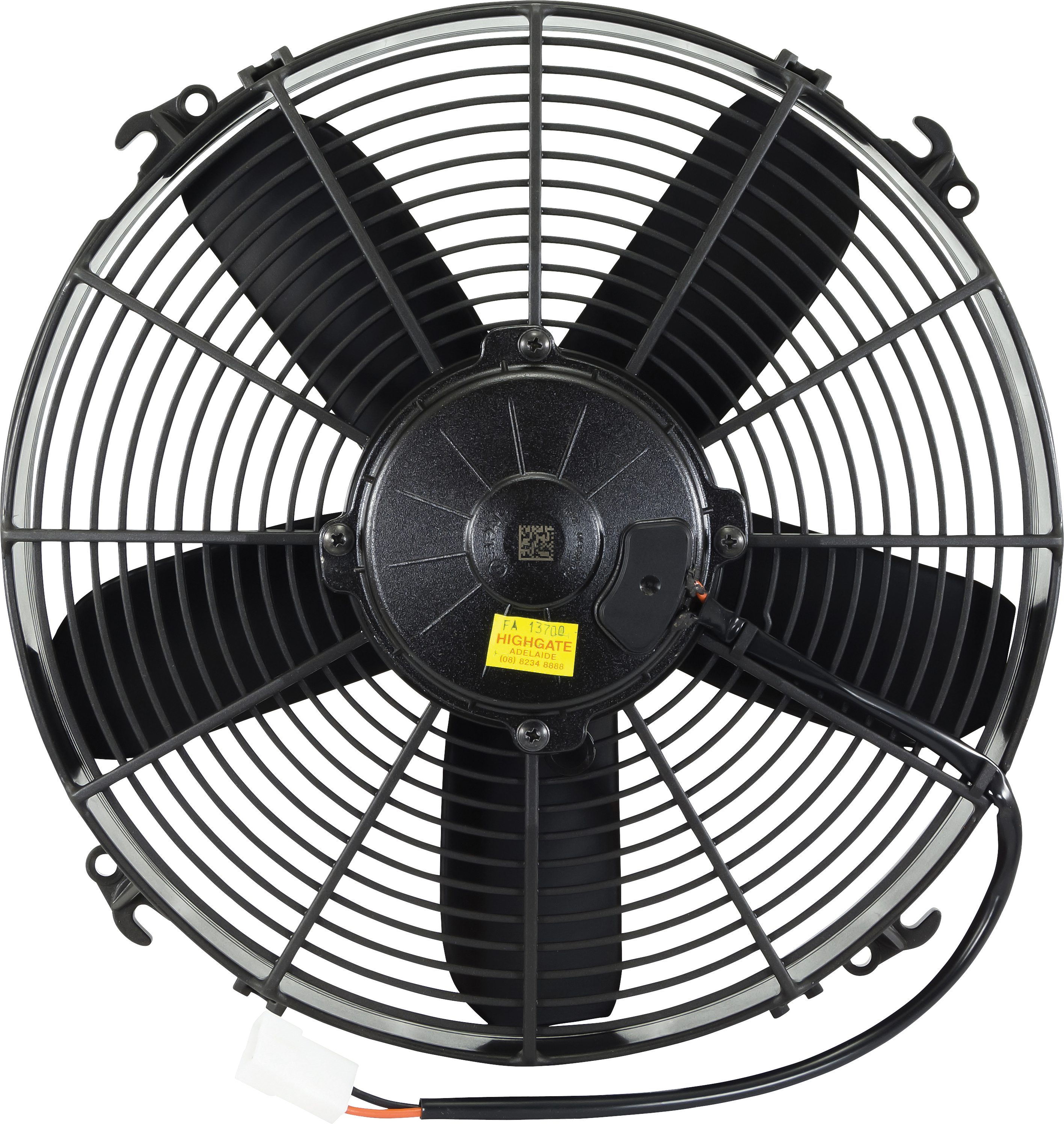 FAN, CONDENSER, SPAL, 12V, 300MM (12 INCH), PULLER, STRAIGHT BLADE, LONG LIFE MOTOR