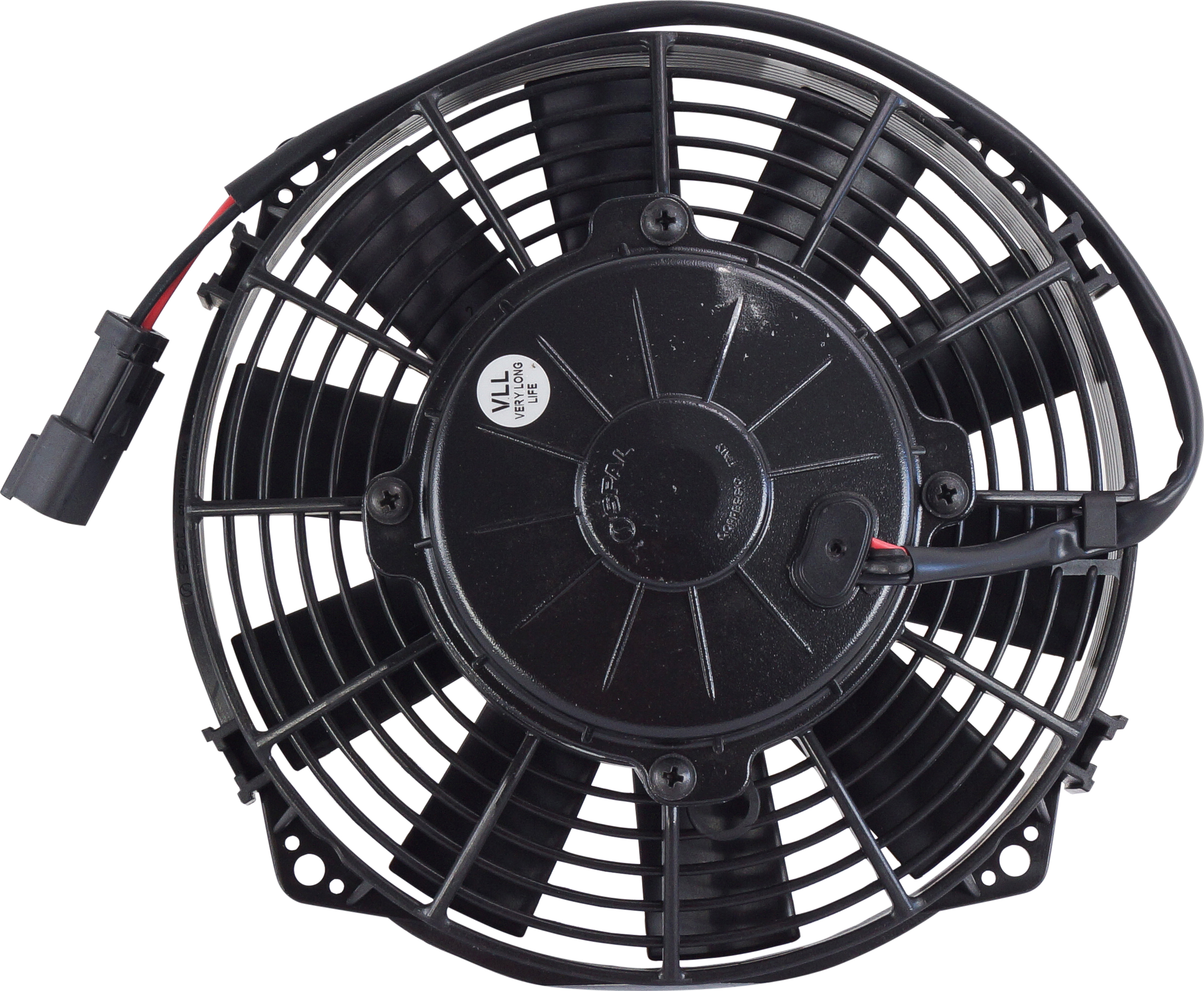 FAN, CONDENSER, SPAL, 24V, 190MM (8 INCH), PUSHER, STRAIGHT BLADE, VERY LONG LIFE MOTOR, SUITS SANDV