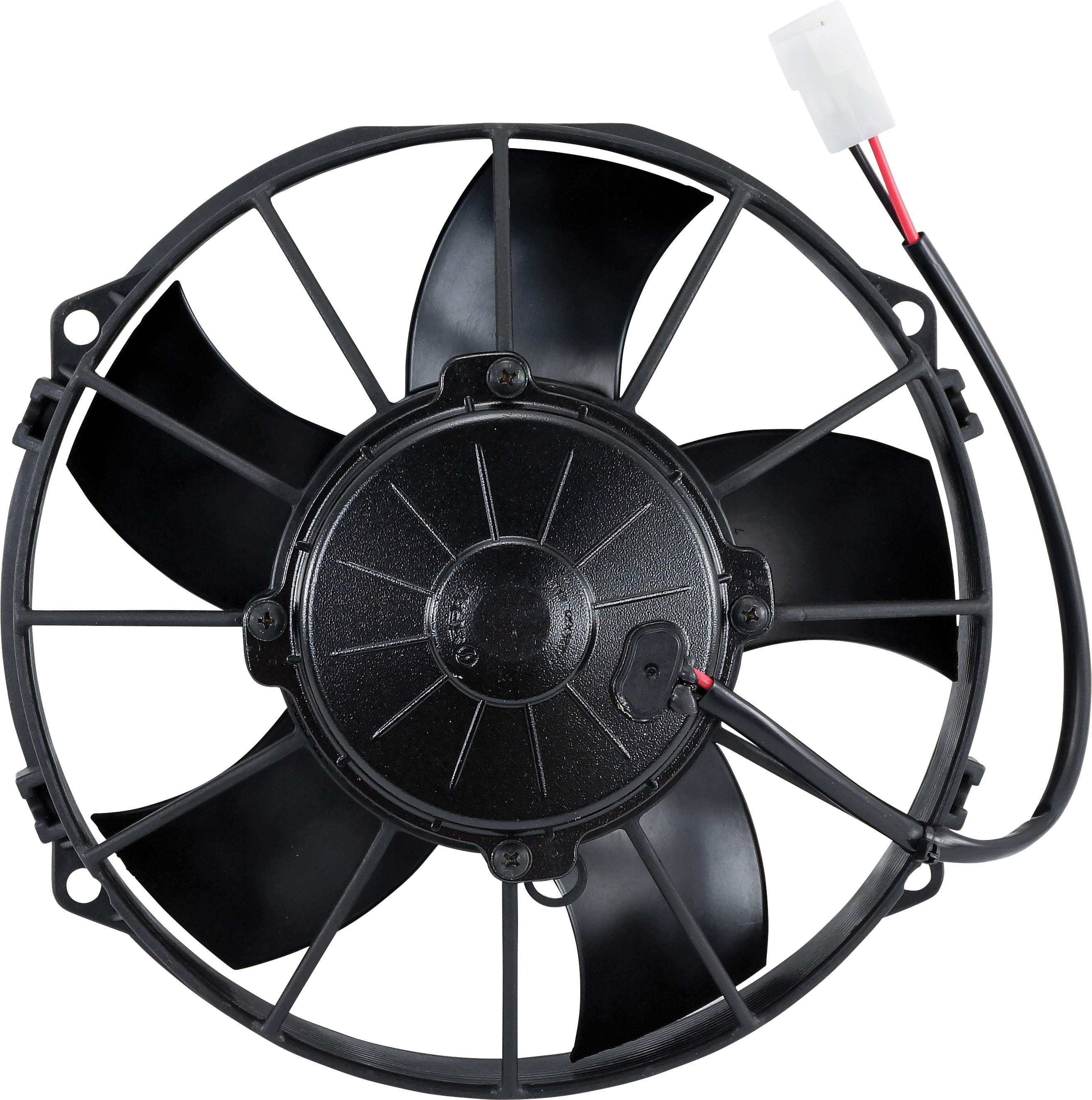 FAN, CONDENSER, SPAL, 24V, 225MM (9 INCH), PULLER, SKEW BLADE, LONG LIFE MOTOR