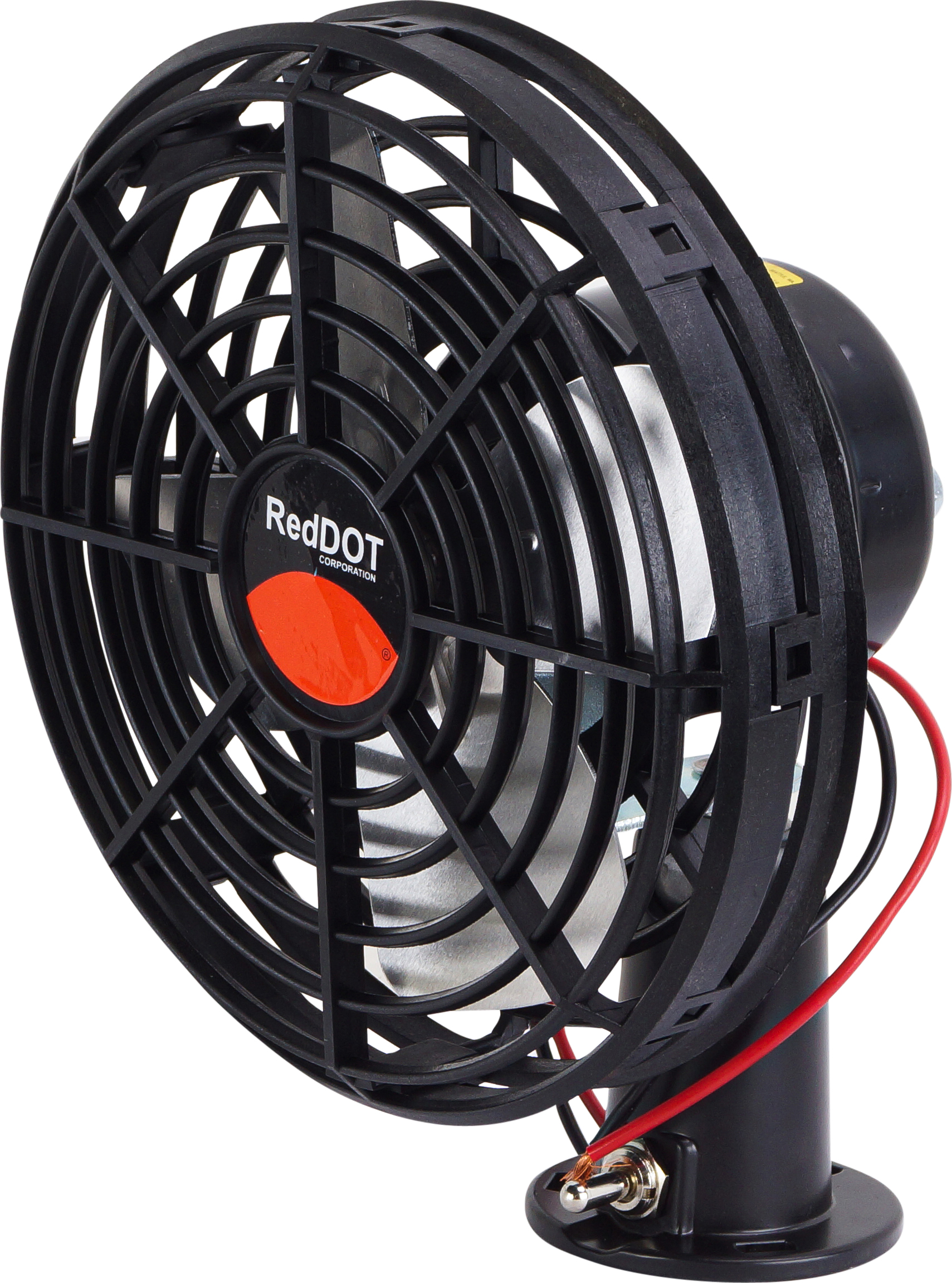 FAN, CABIN, RED DOT, 24V 2-SPD , DASH MOUNT, UNIVERSAL
