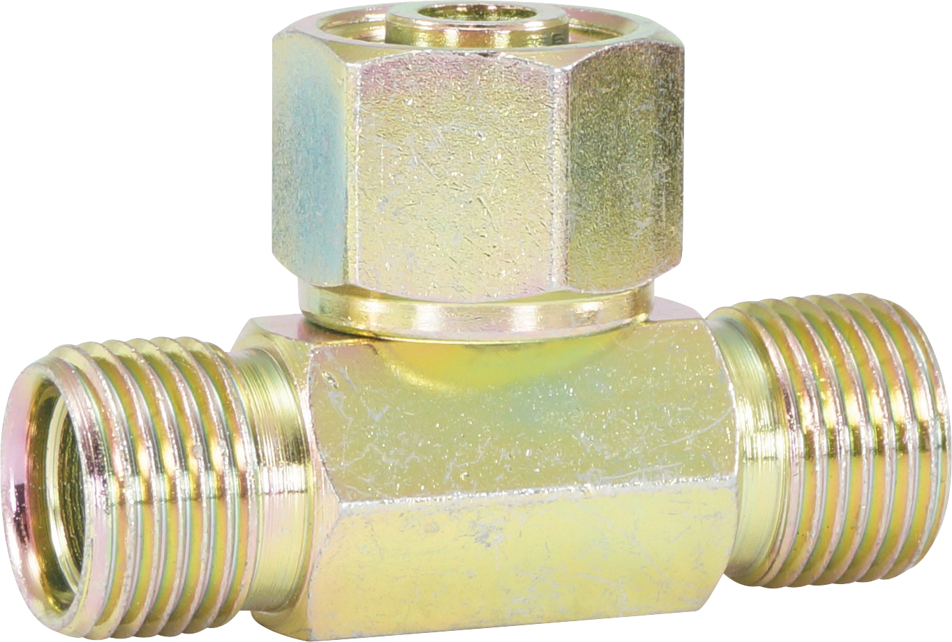 HOSE ADAPTOR, FOR-MIO-MIO, TEE, #8-#8-#8, STRAIGHT TEE (FOR IN MIDDLE)