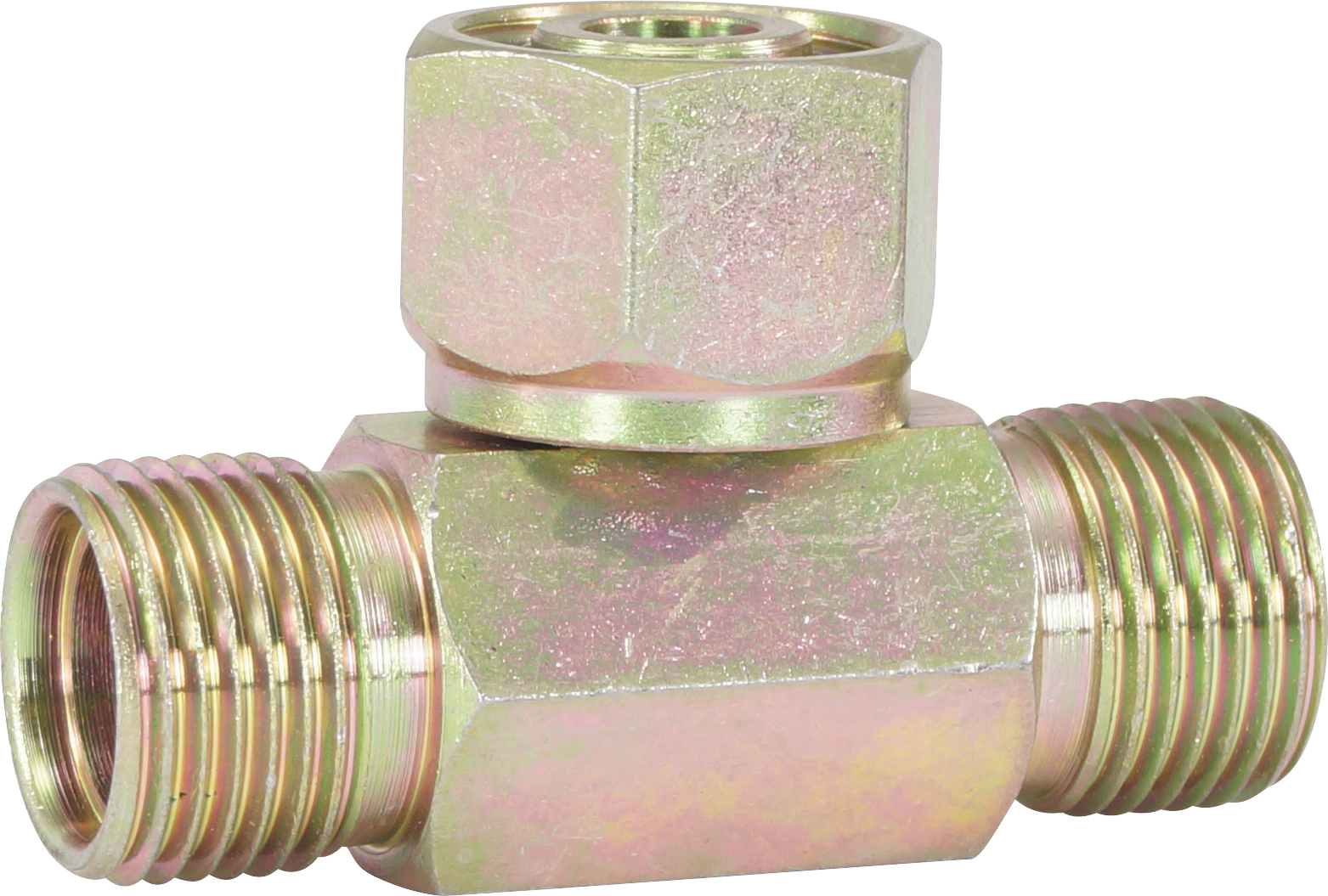 HOSE ADAPTOR, FOR-MIO-MIO, TEE, #10-#10-#10, STRAIGHT TEE (FOR IN MIDDLE)