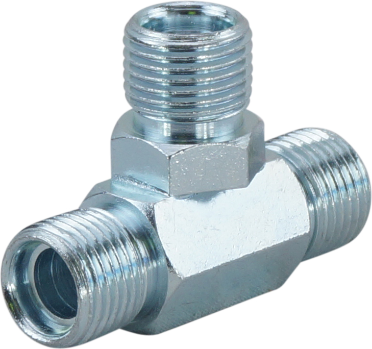 HOSE ADAPTOR, MIO-MIO-MIO, TEE, #6-#6-#6