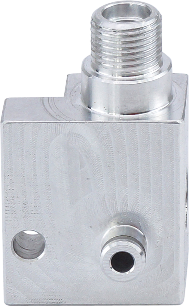 HOSE ADAPTOR, PAD DENSO, ALUMINIUM, SUITS TOYOTA LANDCRUISER