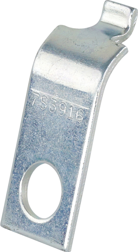 CLIP, SLOT, CATERPILLAR, ZINC COAT, 25MM DIA