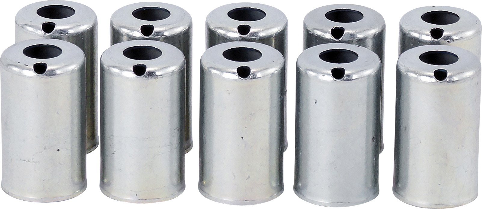 HOSE FITTING, ATCO, FERRULE, #6, STEEL, STANDARD, SUITS BARB FITTINGS (PACK OF 10)
