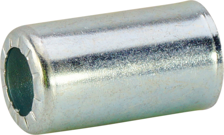 HOSE FITTING, ATCO, FERRULE, #8, STEEL, REDUCED, SUITS BARB FITTINGS (PACK OF 10)