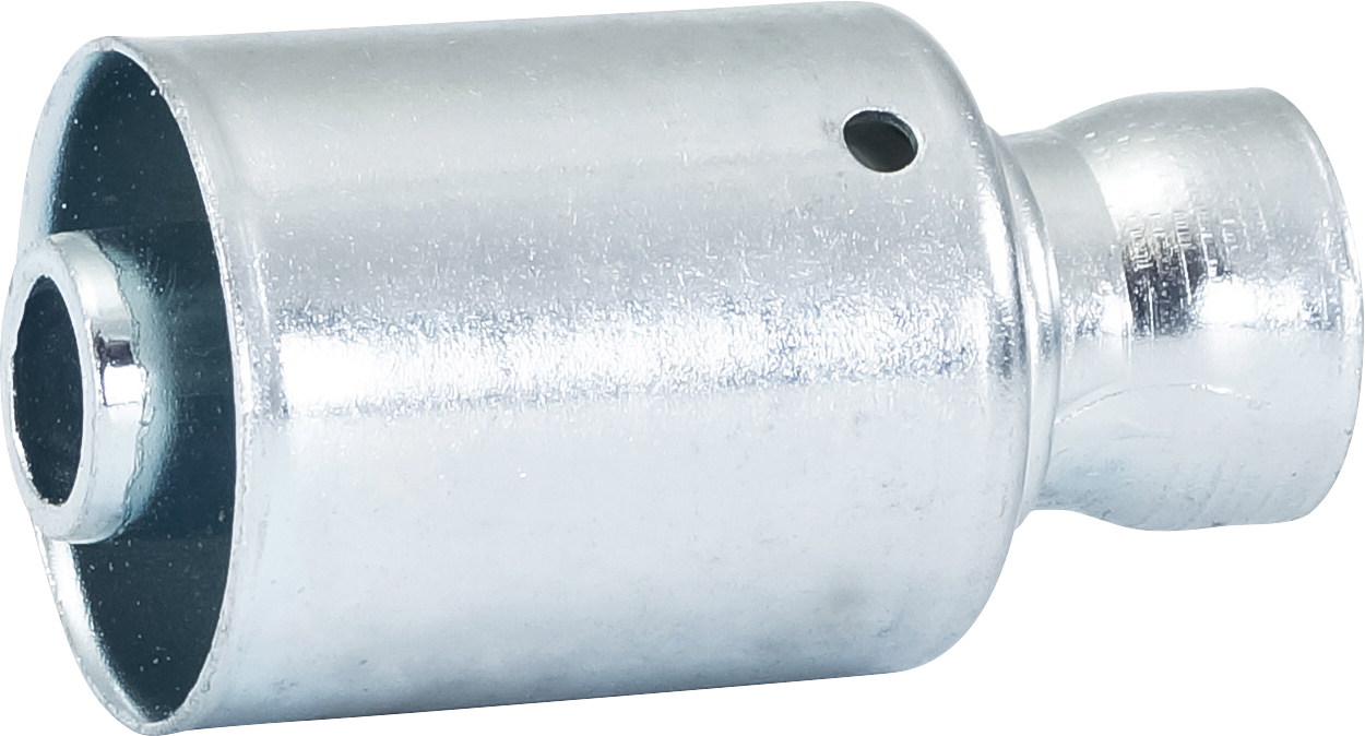 HOSE FITTING, BEADLOCK, WELD ON, #10, STEEL, STANDARD