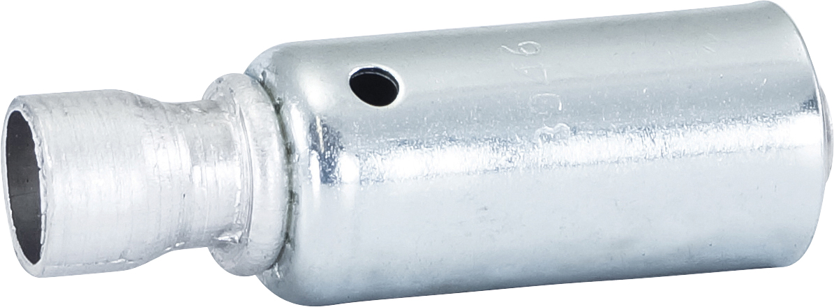 HOSE FITTING, BEADLOCK, WELD ON, #6, ALUMINIUM, REDUCED